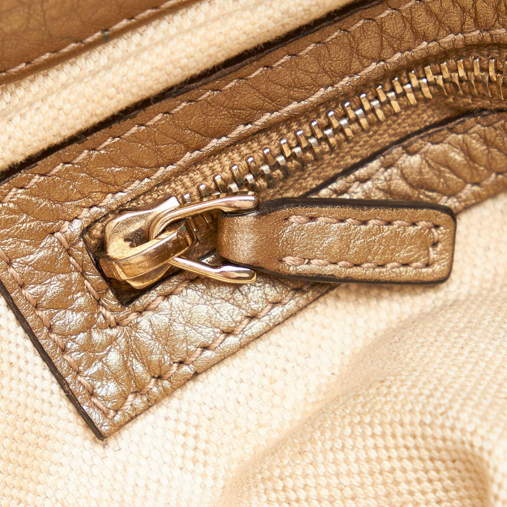 Gucci Gucci Canvas Bella Satchel (SHG-23342)
