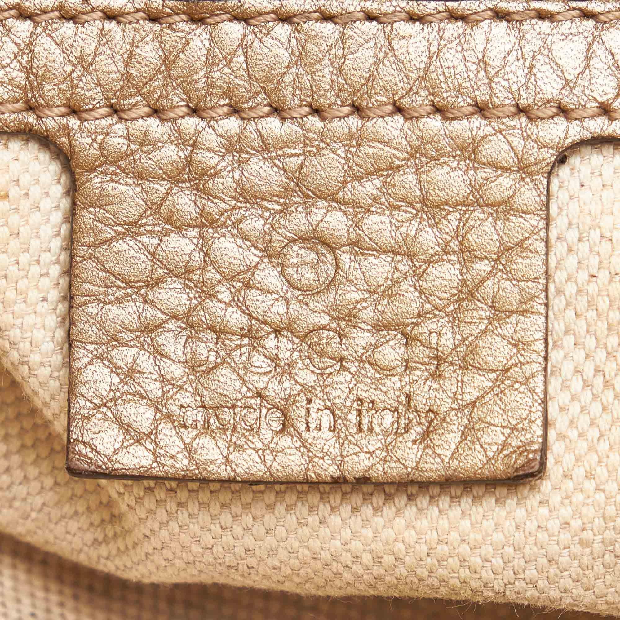 Gucci Gucci Canvas Bella Satchel (SHG-23342)