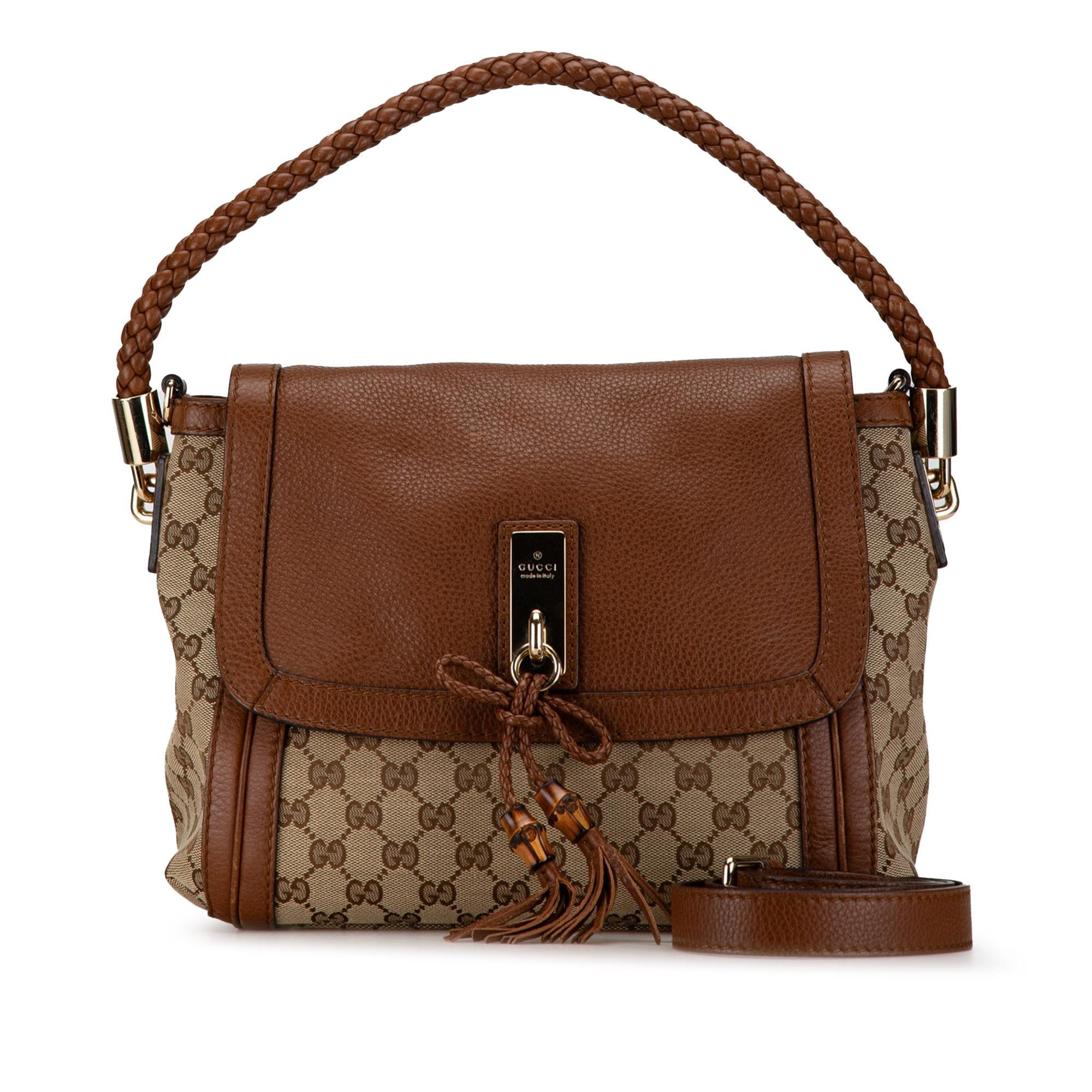 Gucci GG Canvas Bella Satchel (SHG-BcpI00)