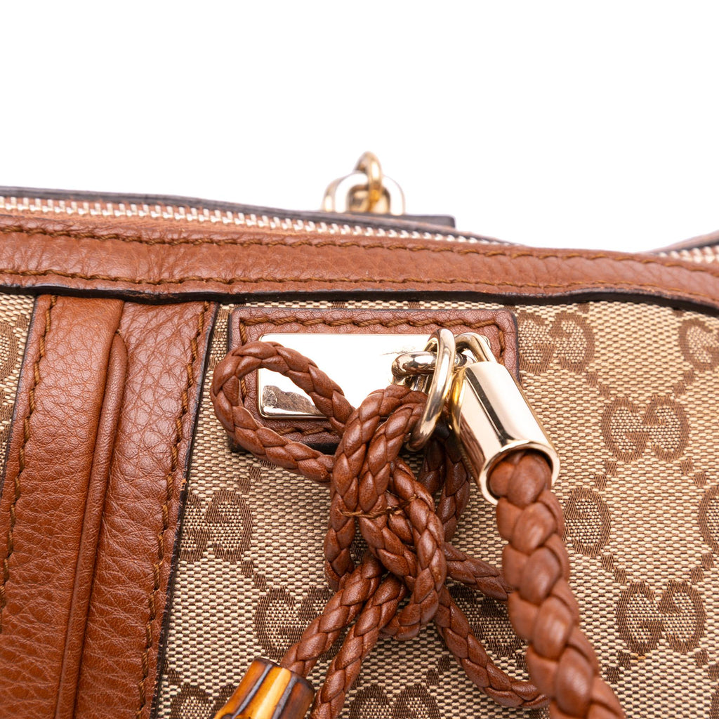 Gucci GG Canvas Bella Satchel