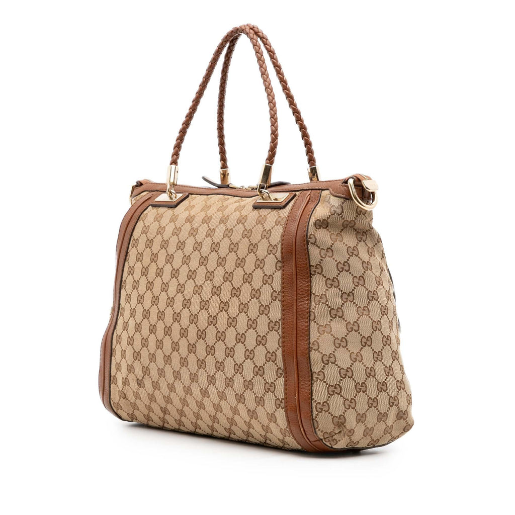 Gucci GG Canvas Bella Satchel