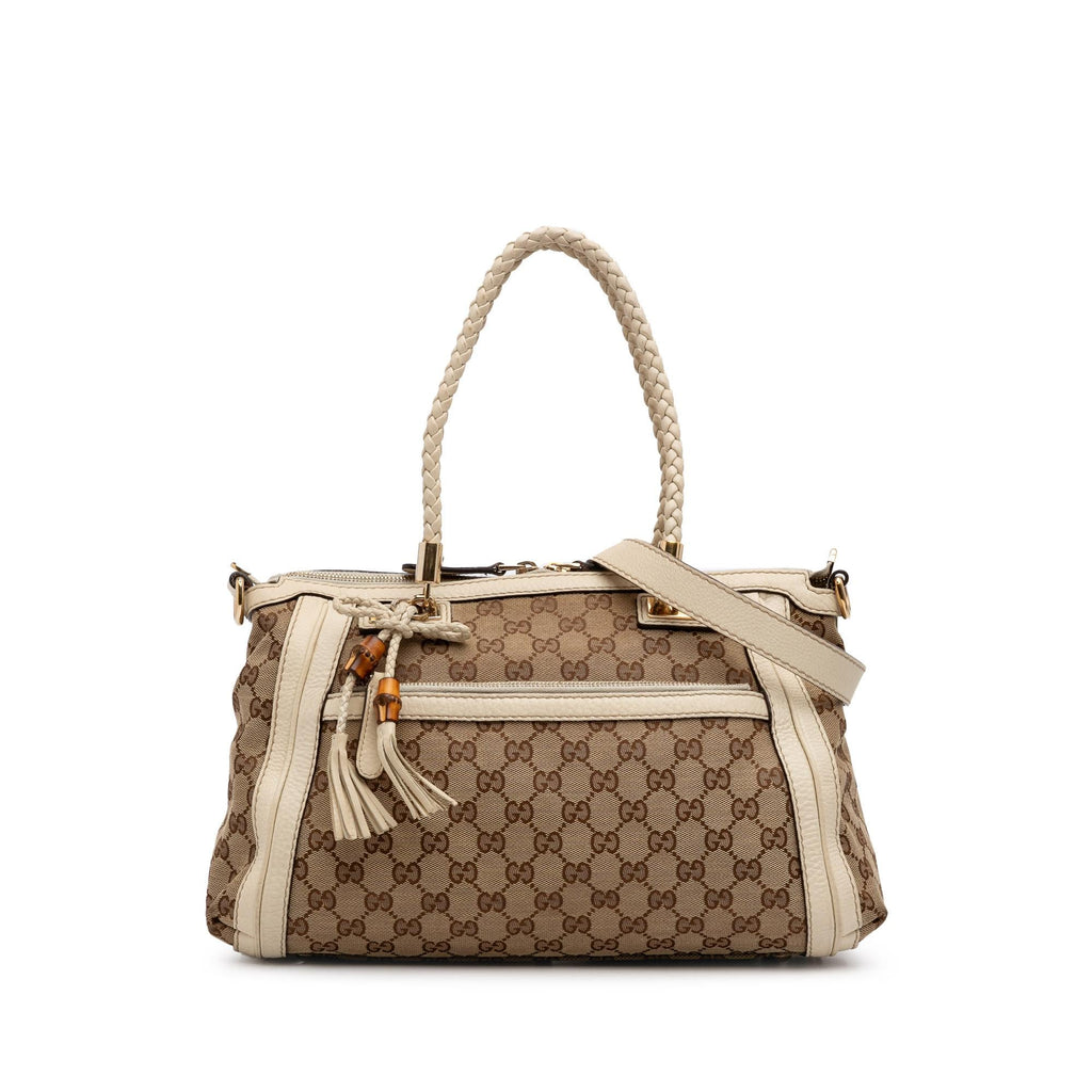 Gucci GG Canvas Bella Satchel