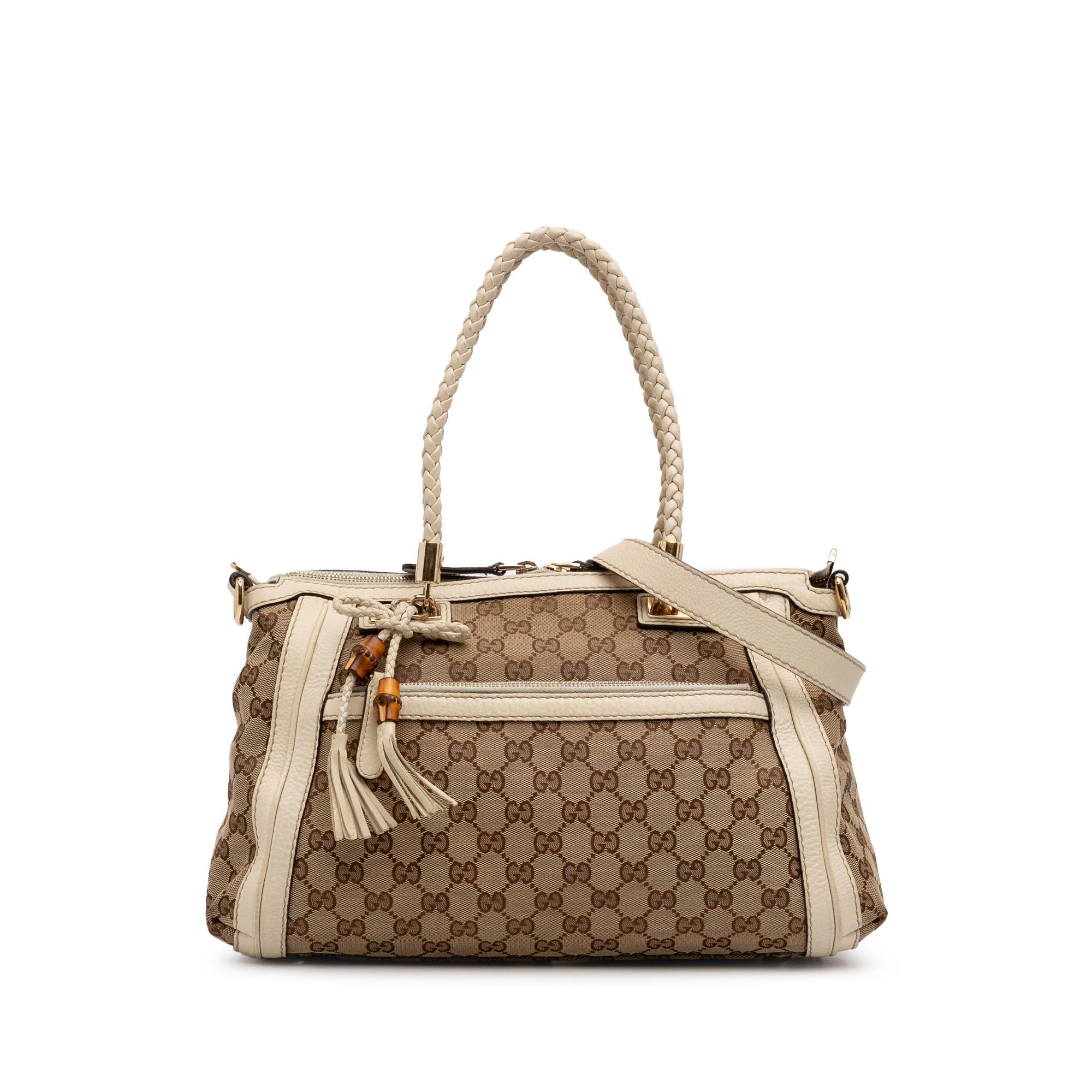 Gucci GG Canvas Bella Satchel