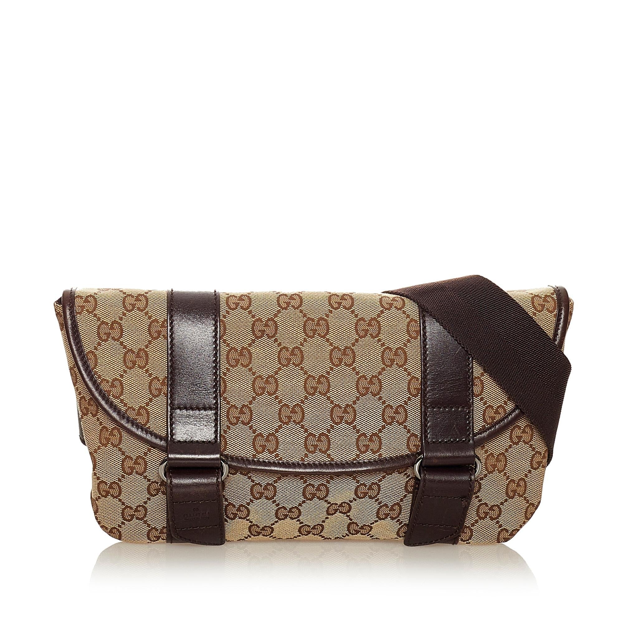 Gucci Gucci Canvas Belt Bag (SHG-27461)
