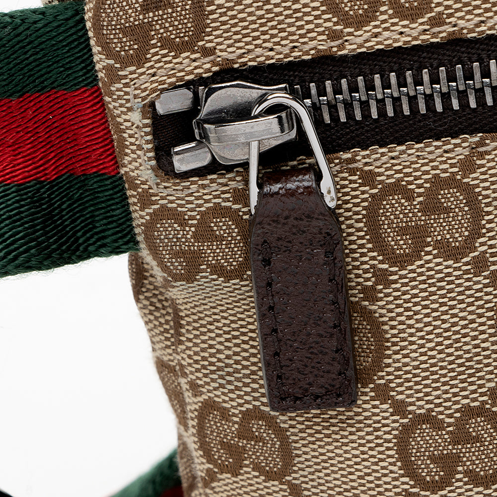 Gucci Gucci Canvas Web Belt Bag (SHF-18769)