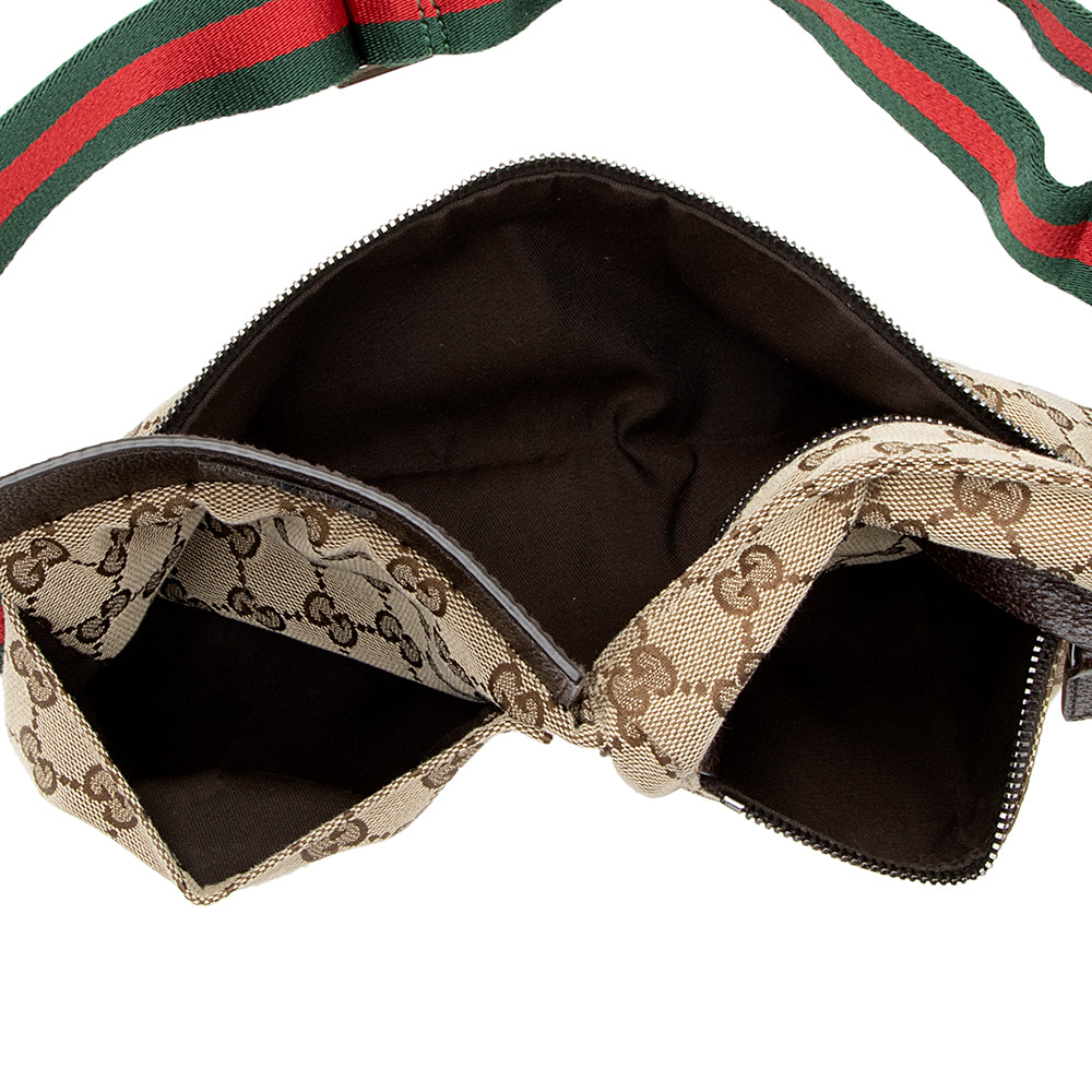 Gucci Gucci Canvas Web Belt Bag (SHF-18769)