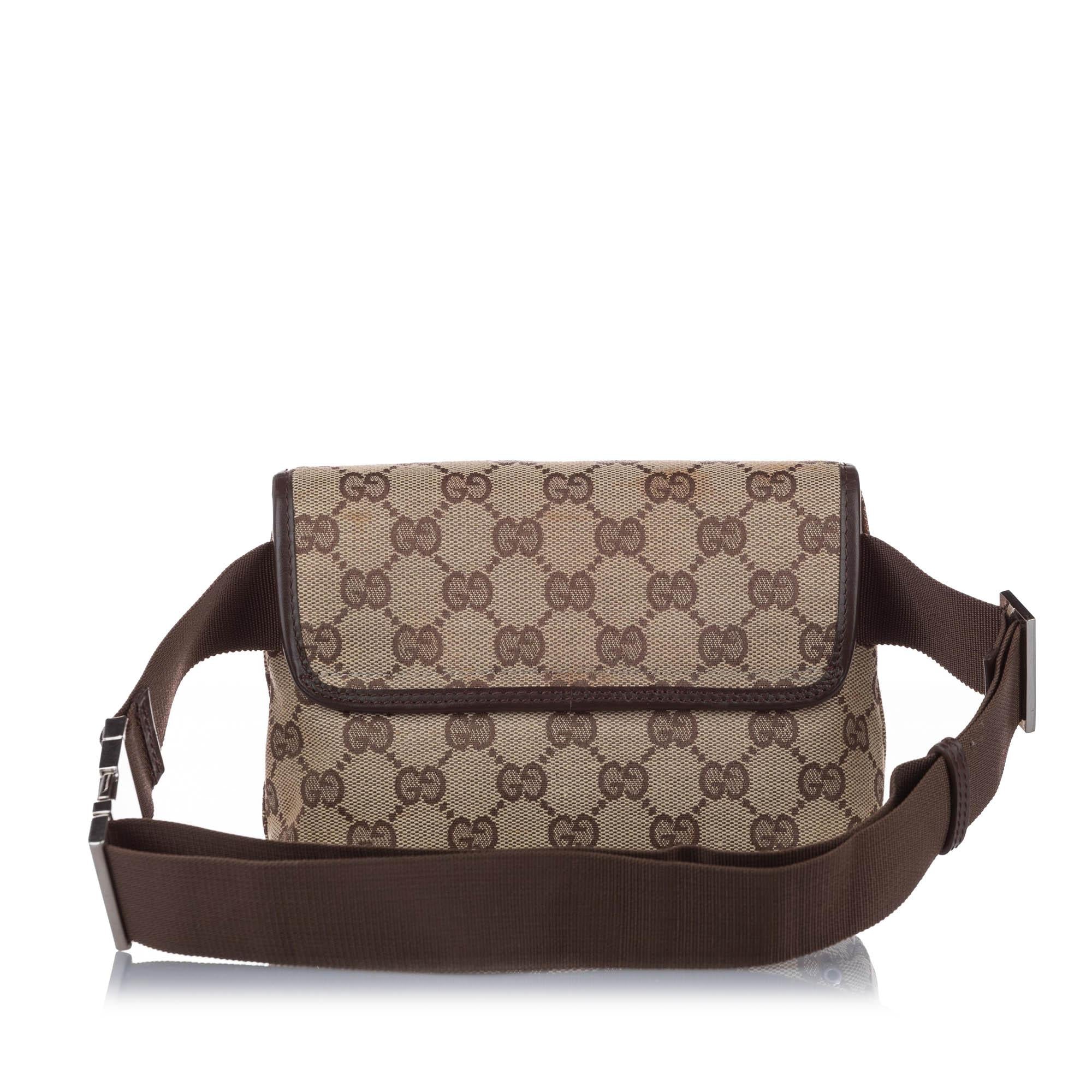 Gucci Gucci Canvas Belt Bag (SHG-27856)