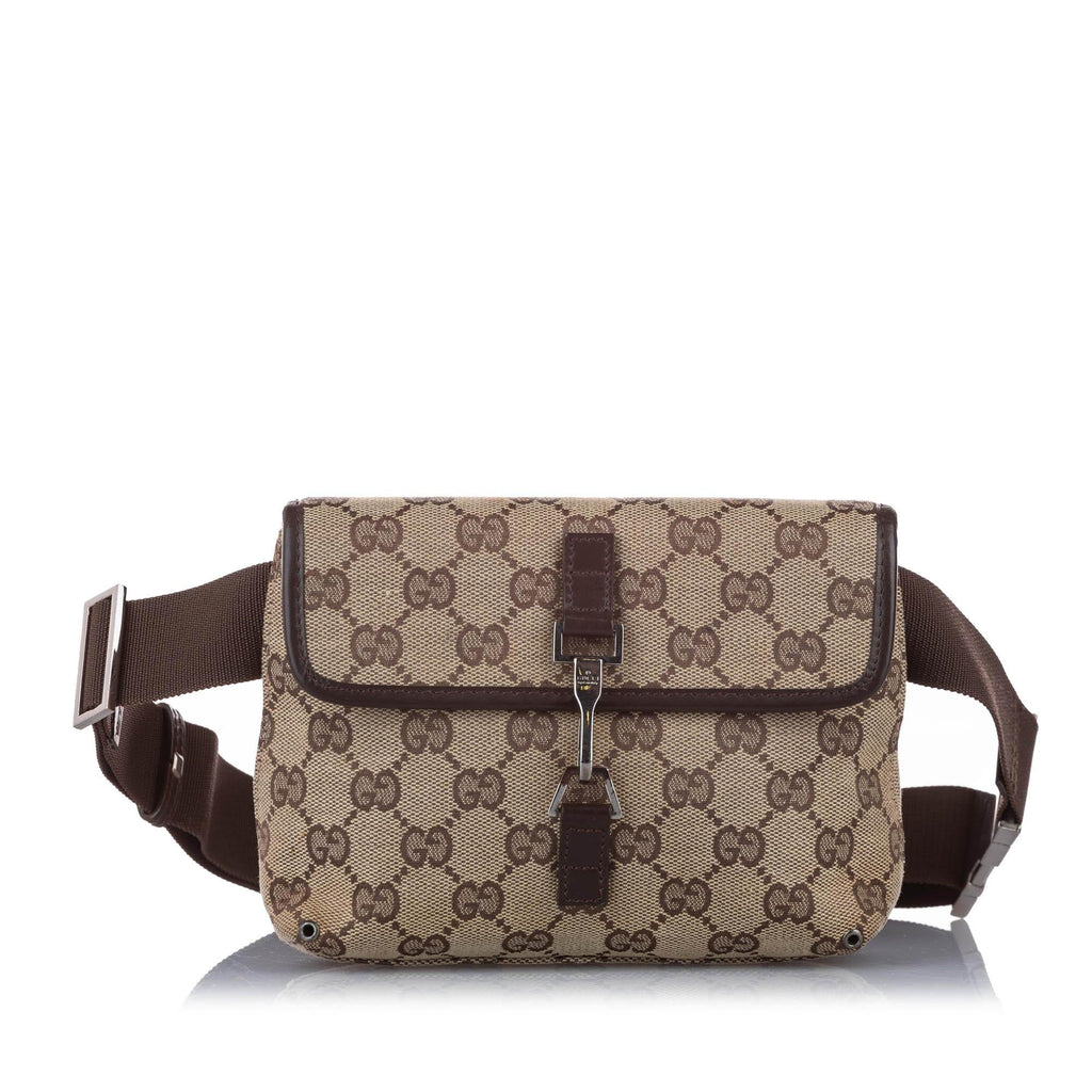 Gucci Gucci Canvas Belt Bag (SHG-27856)
