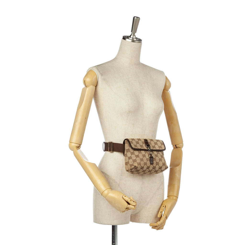 Gucci Gucci Canvas Belt Bag (SHG-27856)