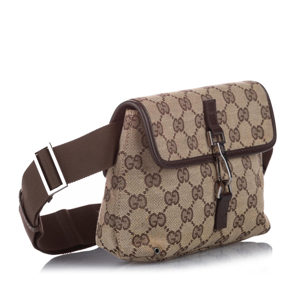 Gucci Gucci Canvas Belt Bag (SHG-27856)