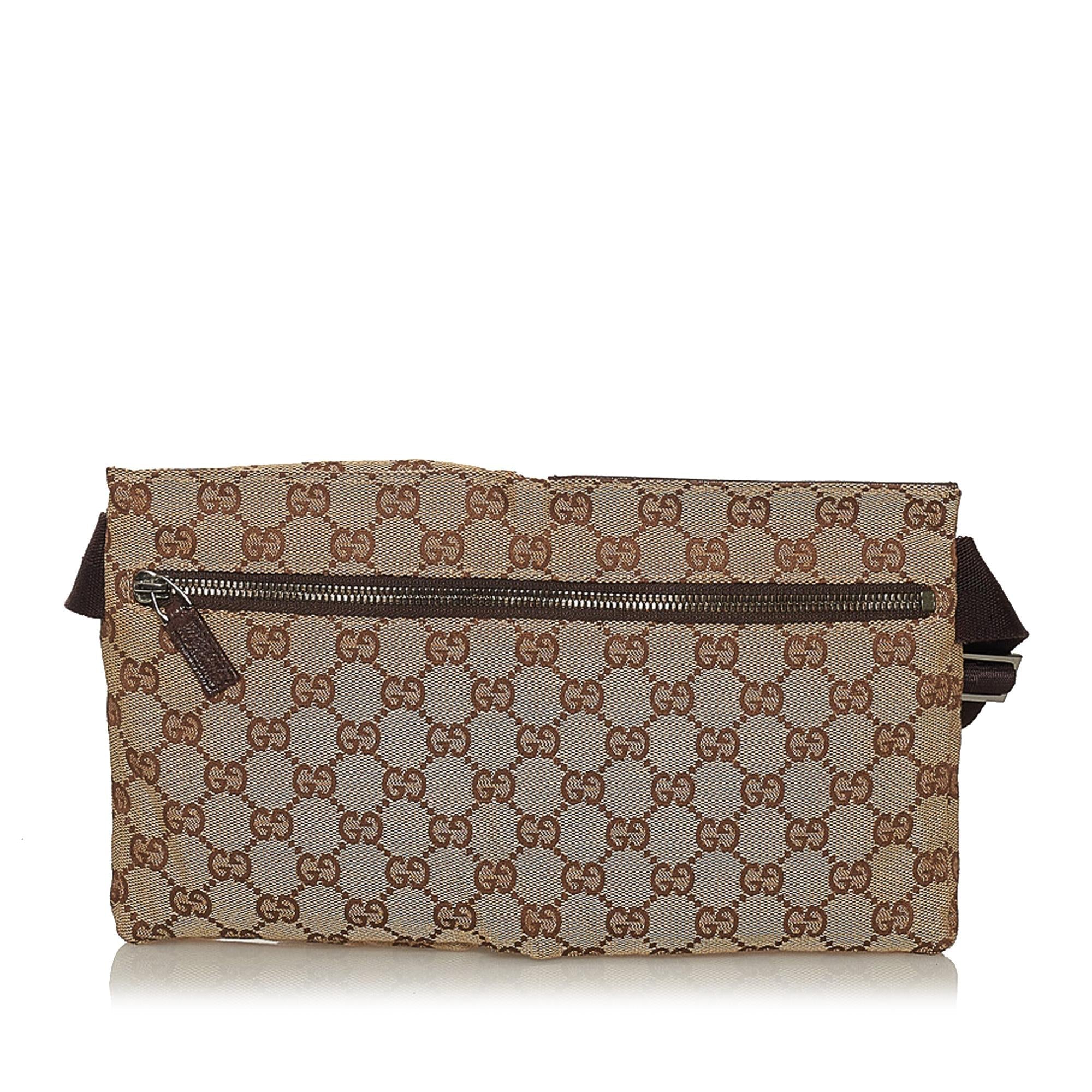 Gucci Gucci Canvas Belt Bag (SHG-29177)