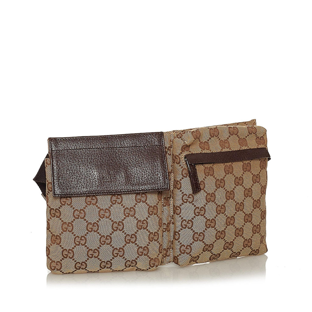 Gucci Gucci Canvas Belt Bag (SHG-29177)
