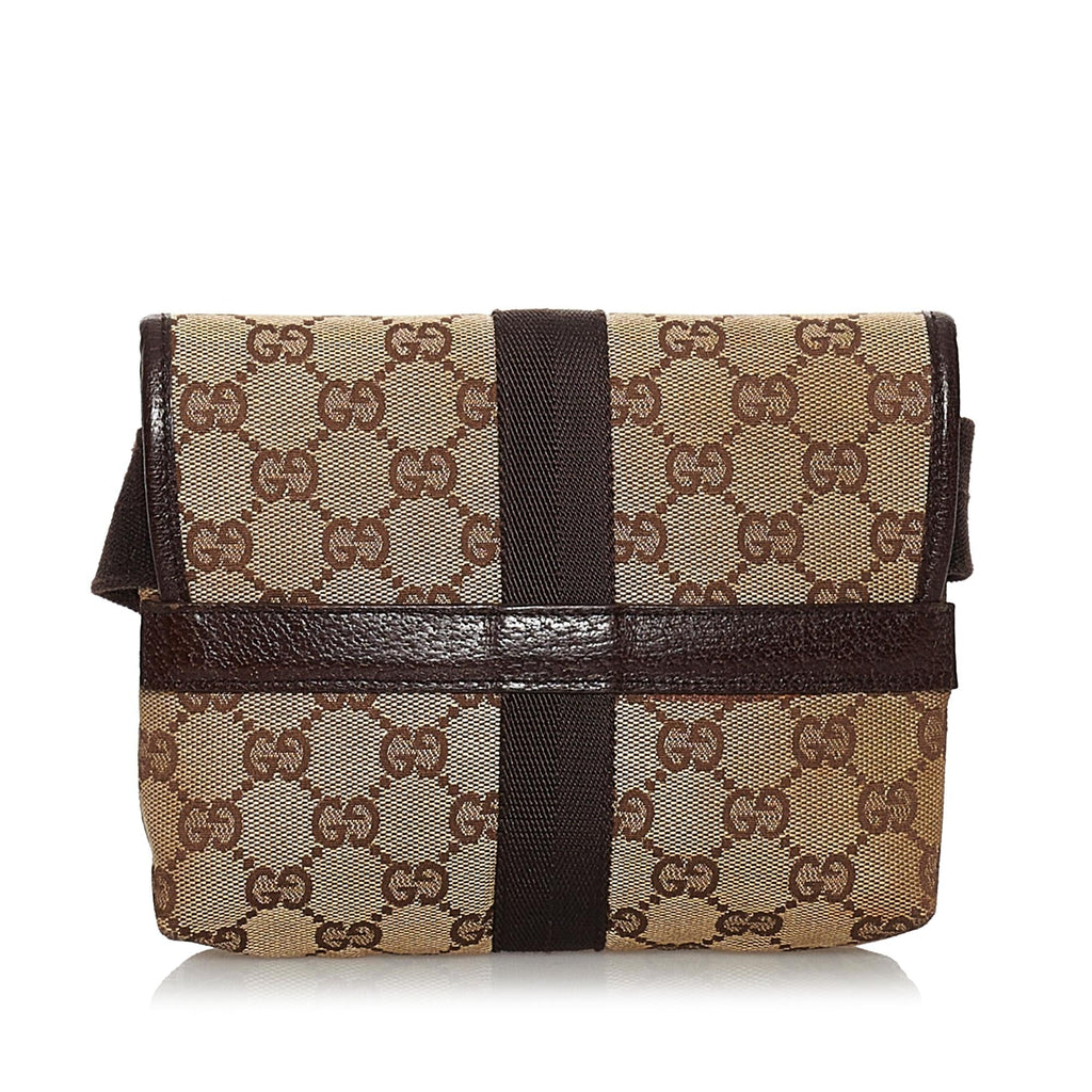 Gucci Gucci Canvas Belt Bag (SHG-29731)