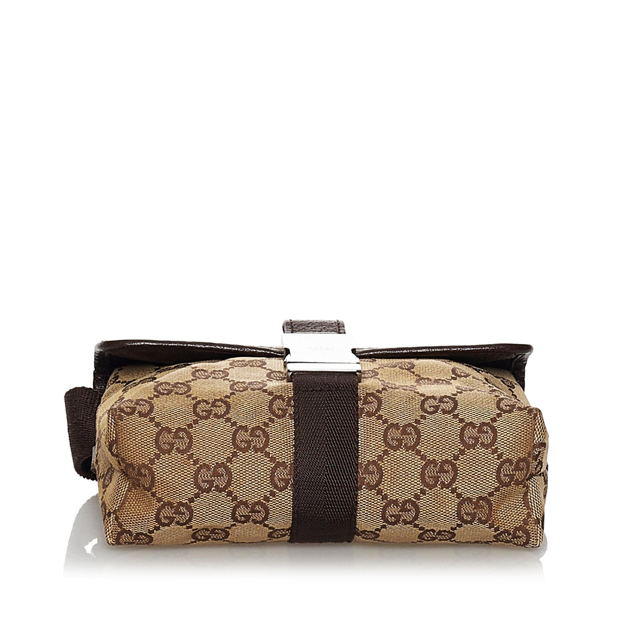 Gucci Gucci Canvas Belt Bag (SHG-29731)