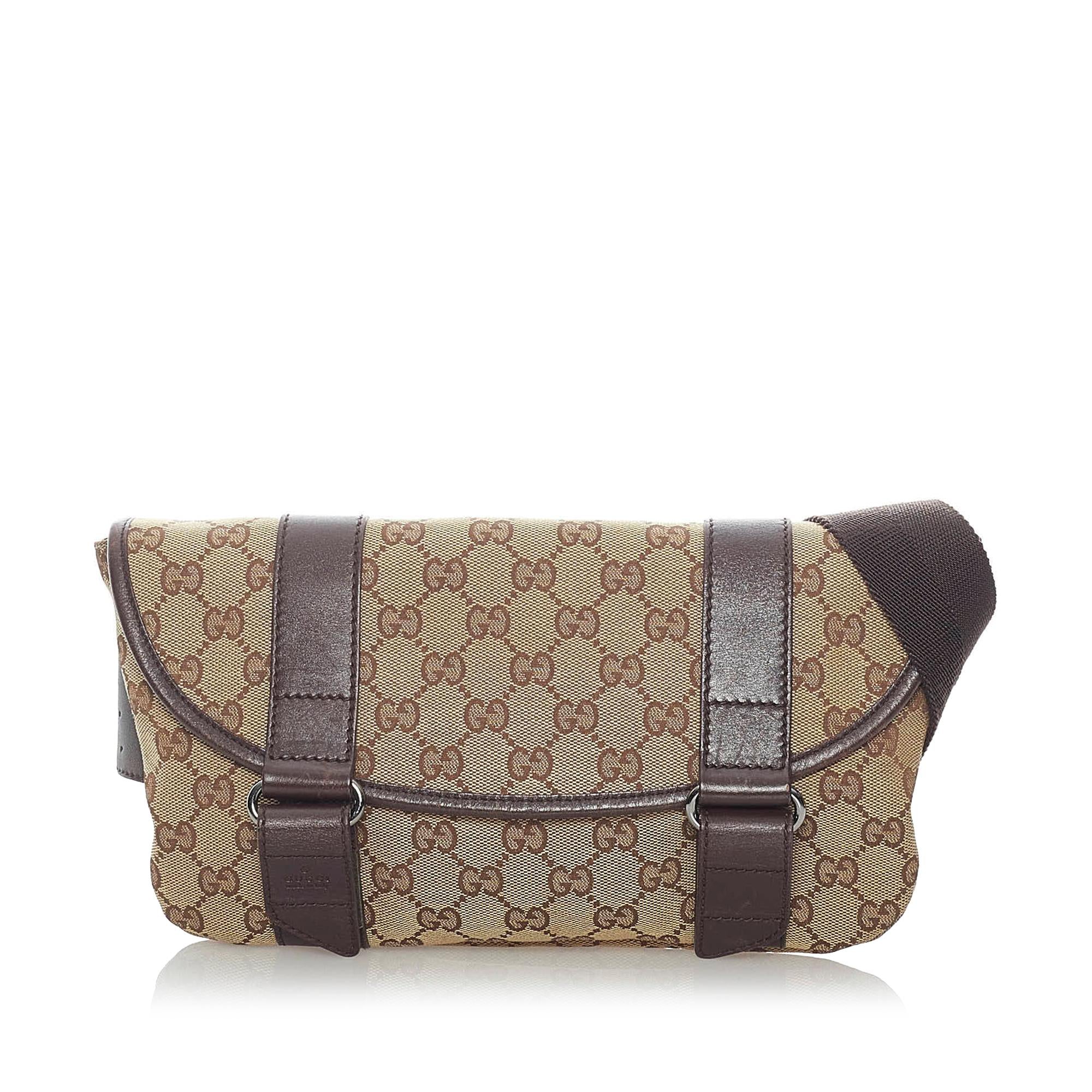 Gucci Gucci Canvas Belt Bag (SHG-30976)