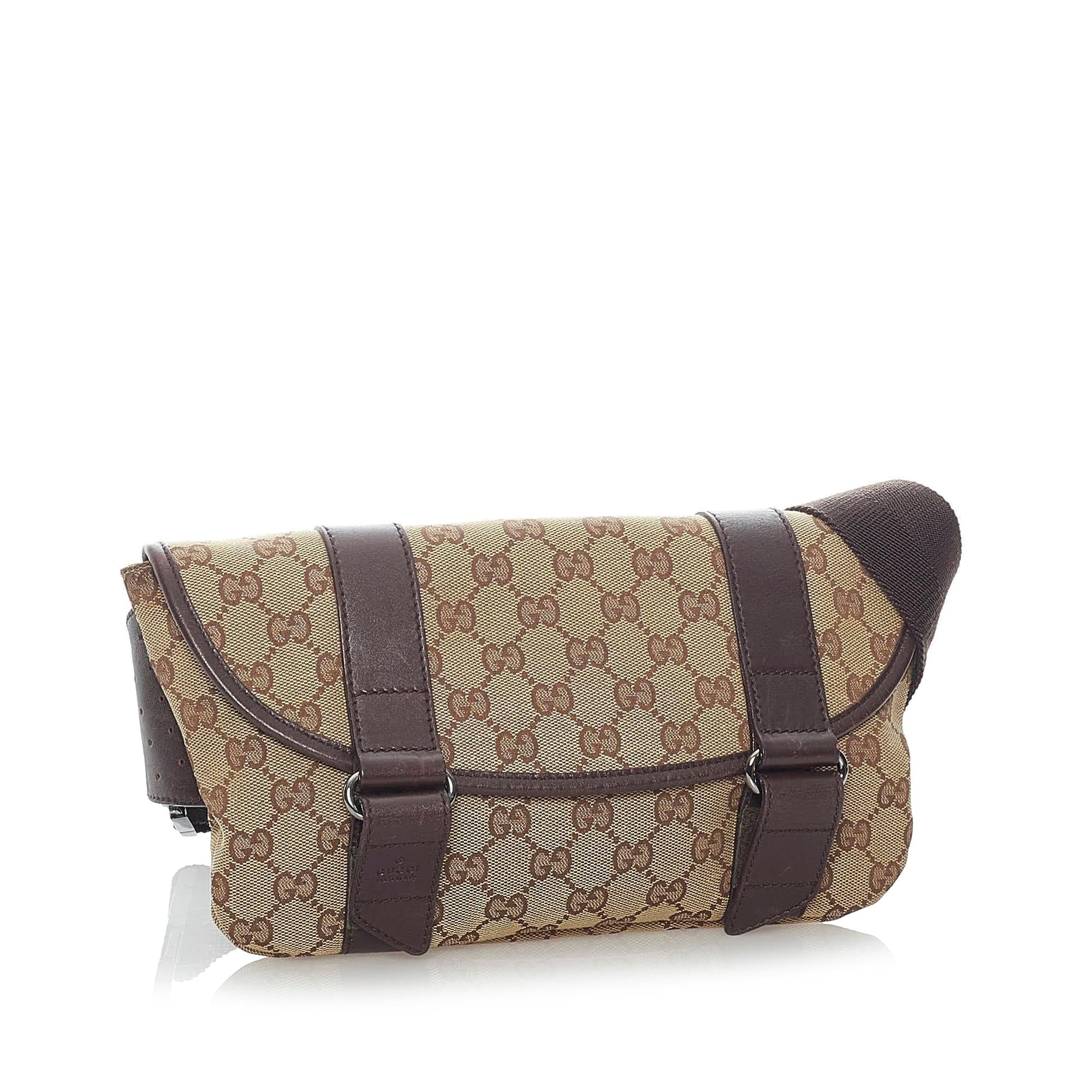 Gucci Gucci Canvas Belt Bag (SHG-30976)