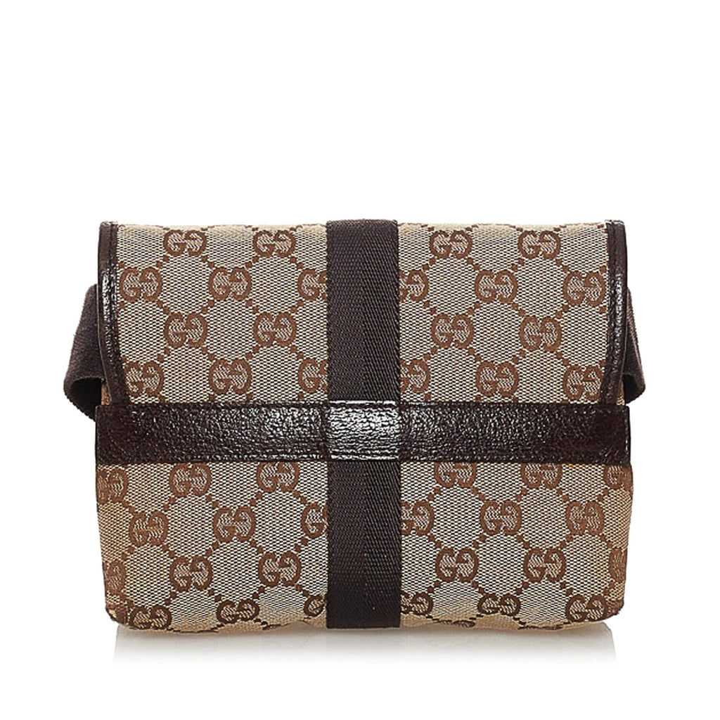 Gucci GG Canvas Belt Bag (SHG-31739)