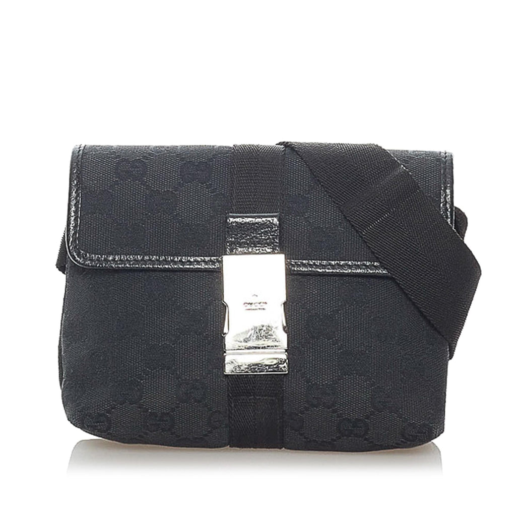 Gucci Gucci Canvas Belt Bag (SHG-32392)