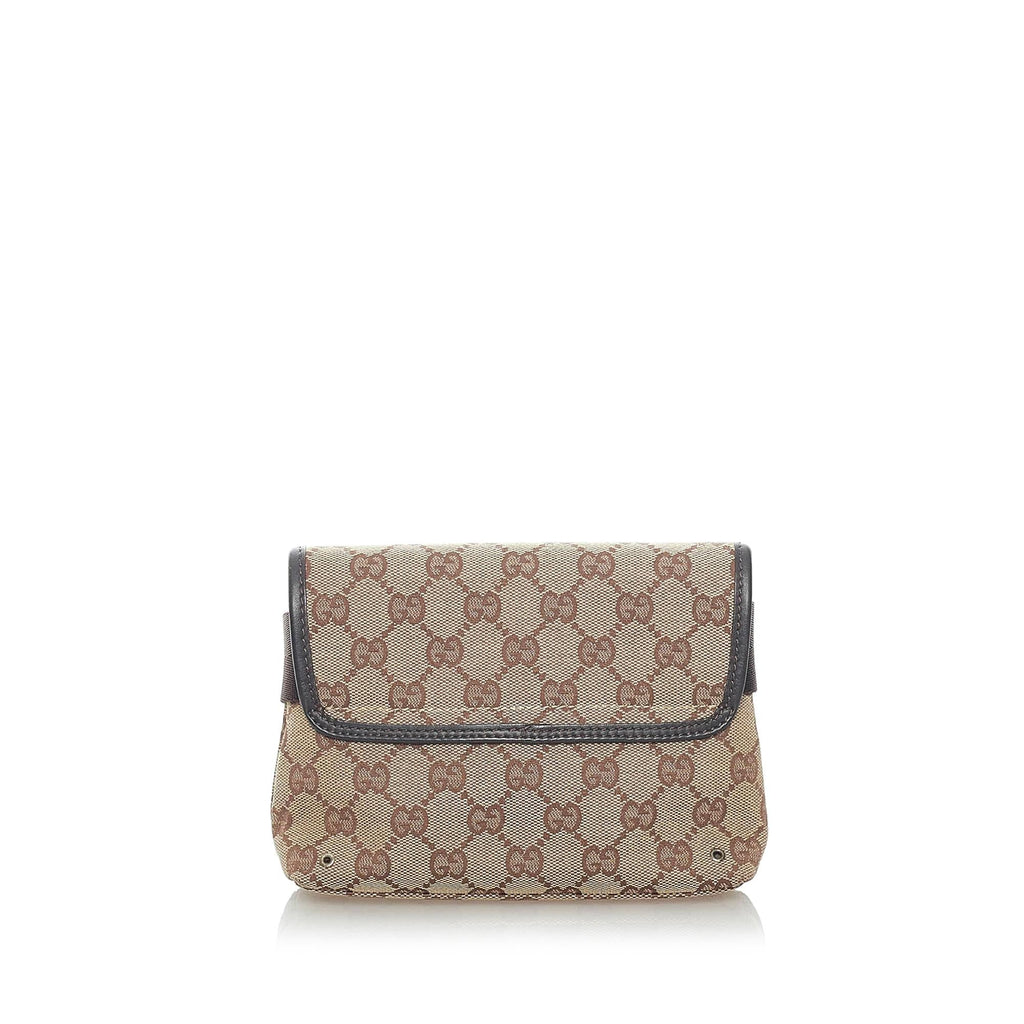 Gucci Gucci Canvas Belt Bag (SHG-33067)