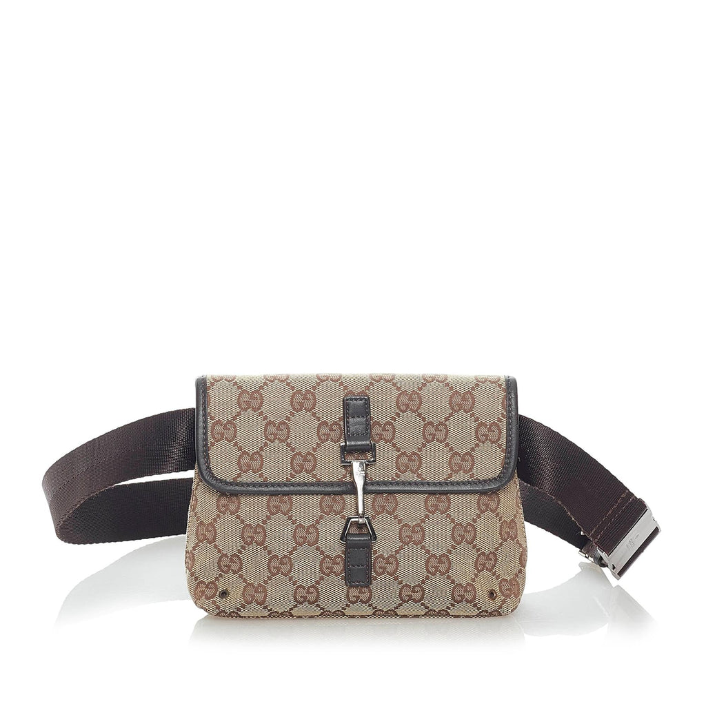 Gucci Gucci Canvas Belt Bag (SHG-33067)