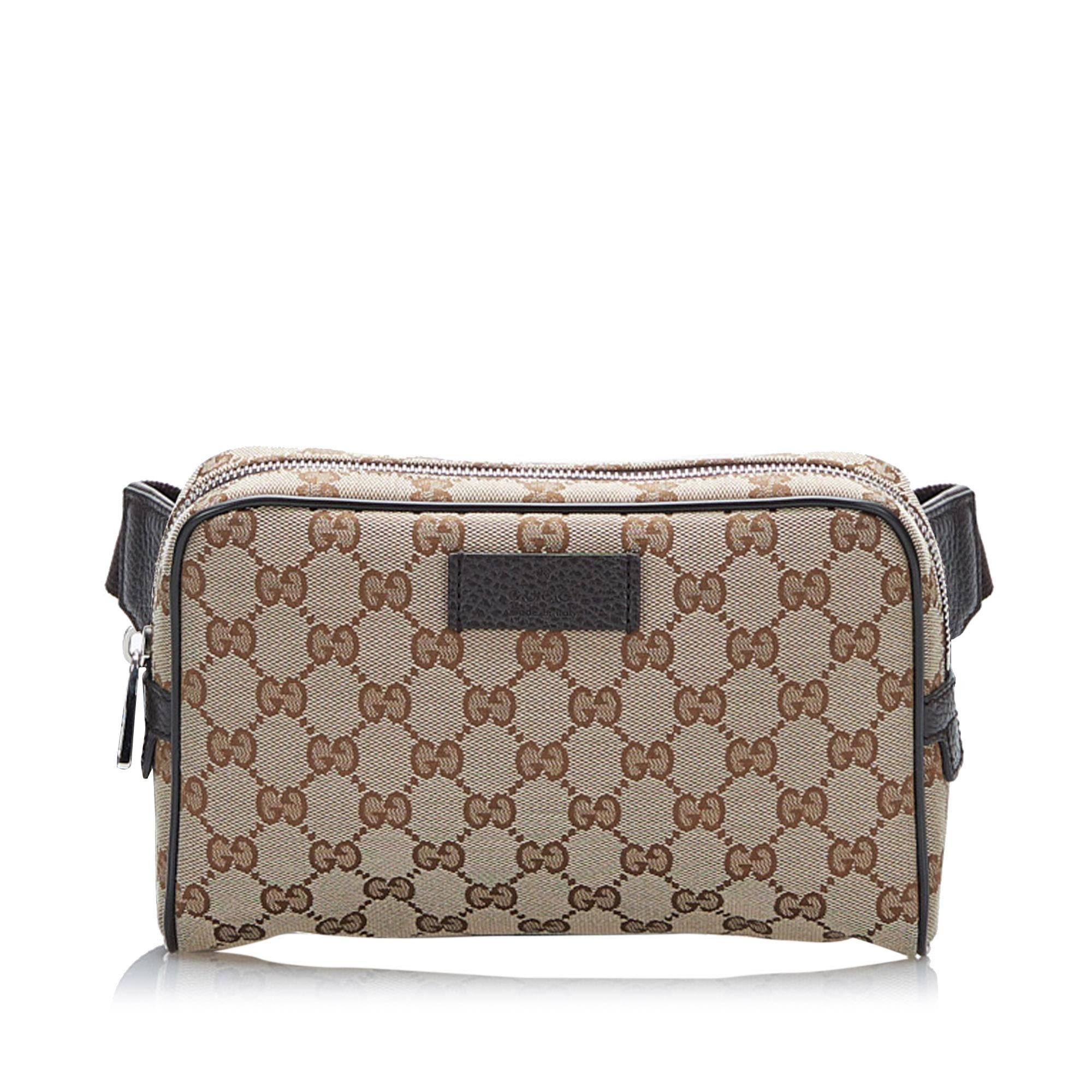 Gucci GG Canvas Belt Bag (SHG-37498)