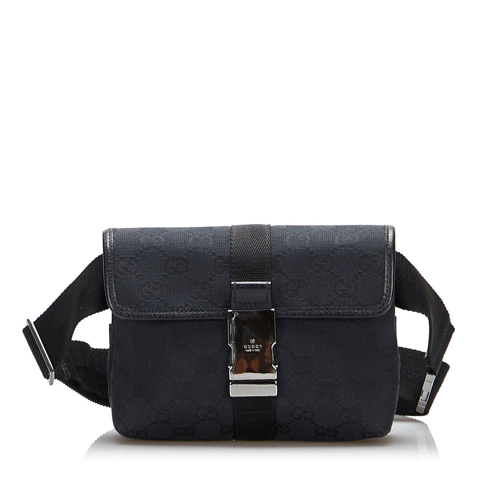 Gucci GG Canvas Belt Bag (SHG-OmJYck)