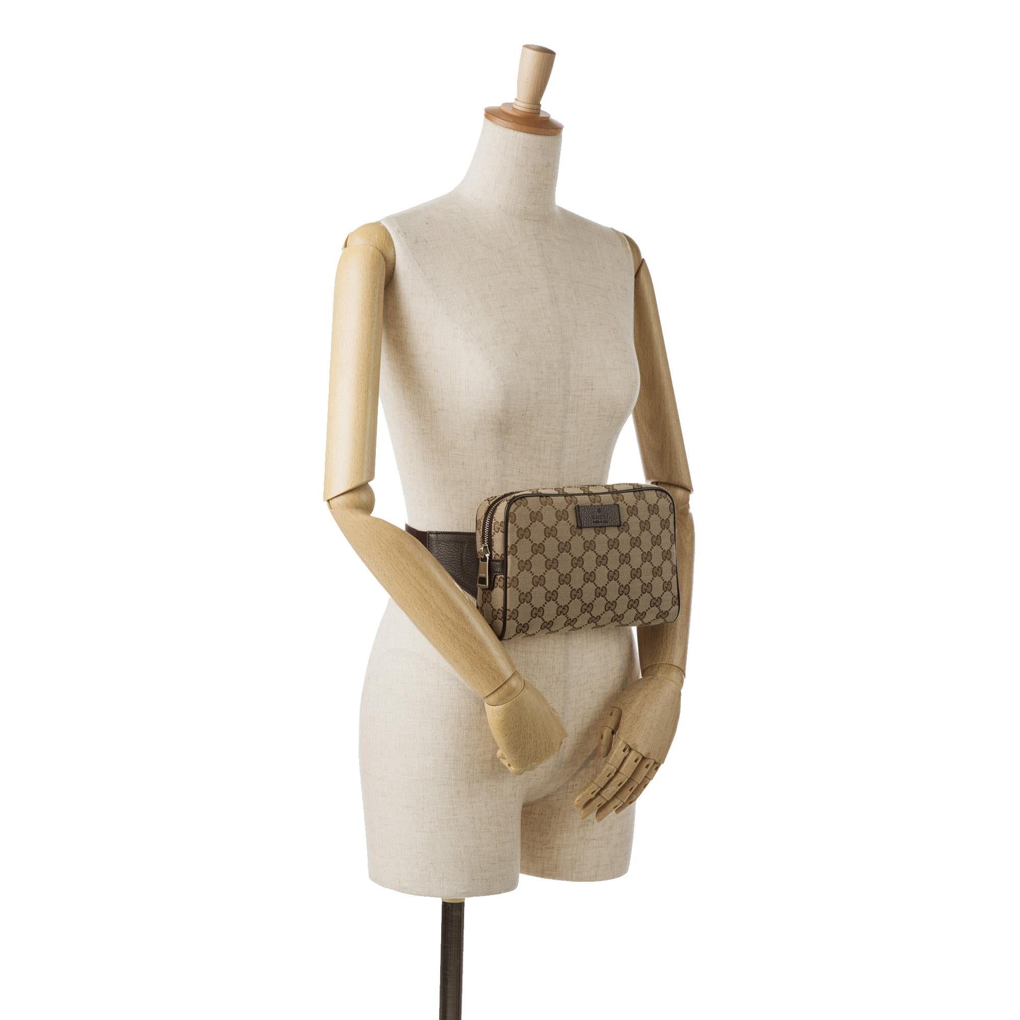 Gucci GG Canvas Belt Bag (SHG-zvgKXt)