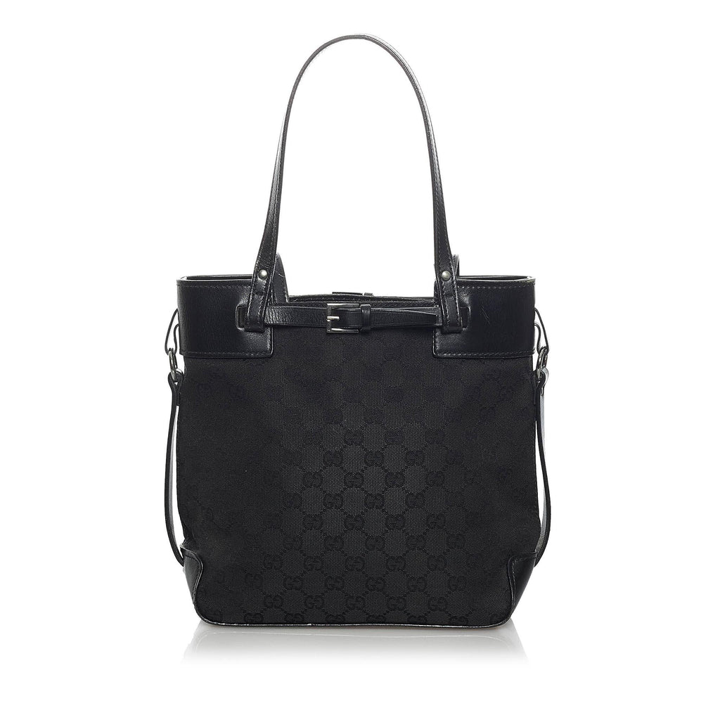 Gucci GG Canvas Belt Tote Bag (SHG-33678)