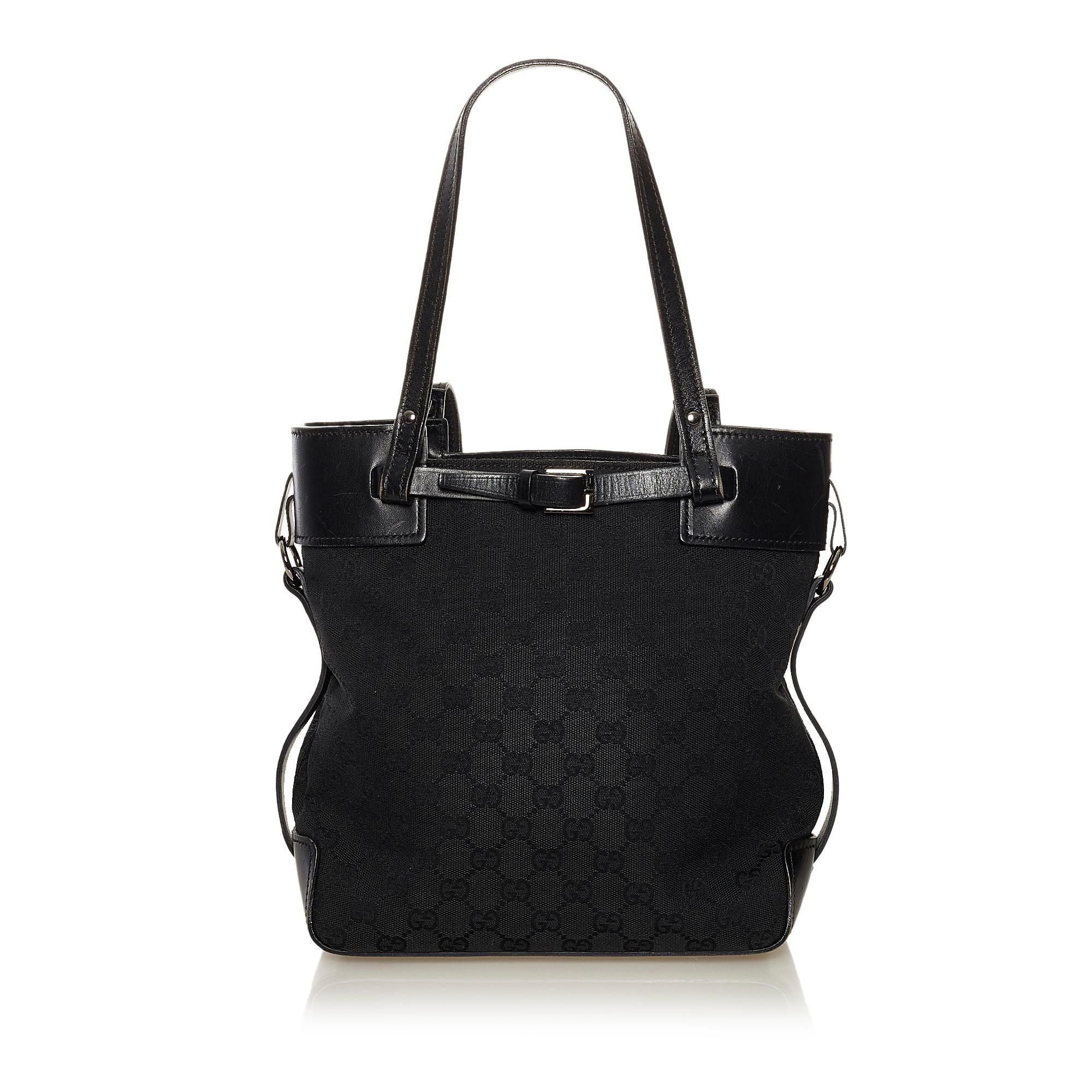 Gucci GG Canvas Belt Tote (SHG-34856)