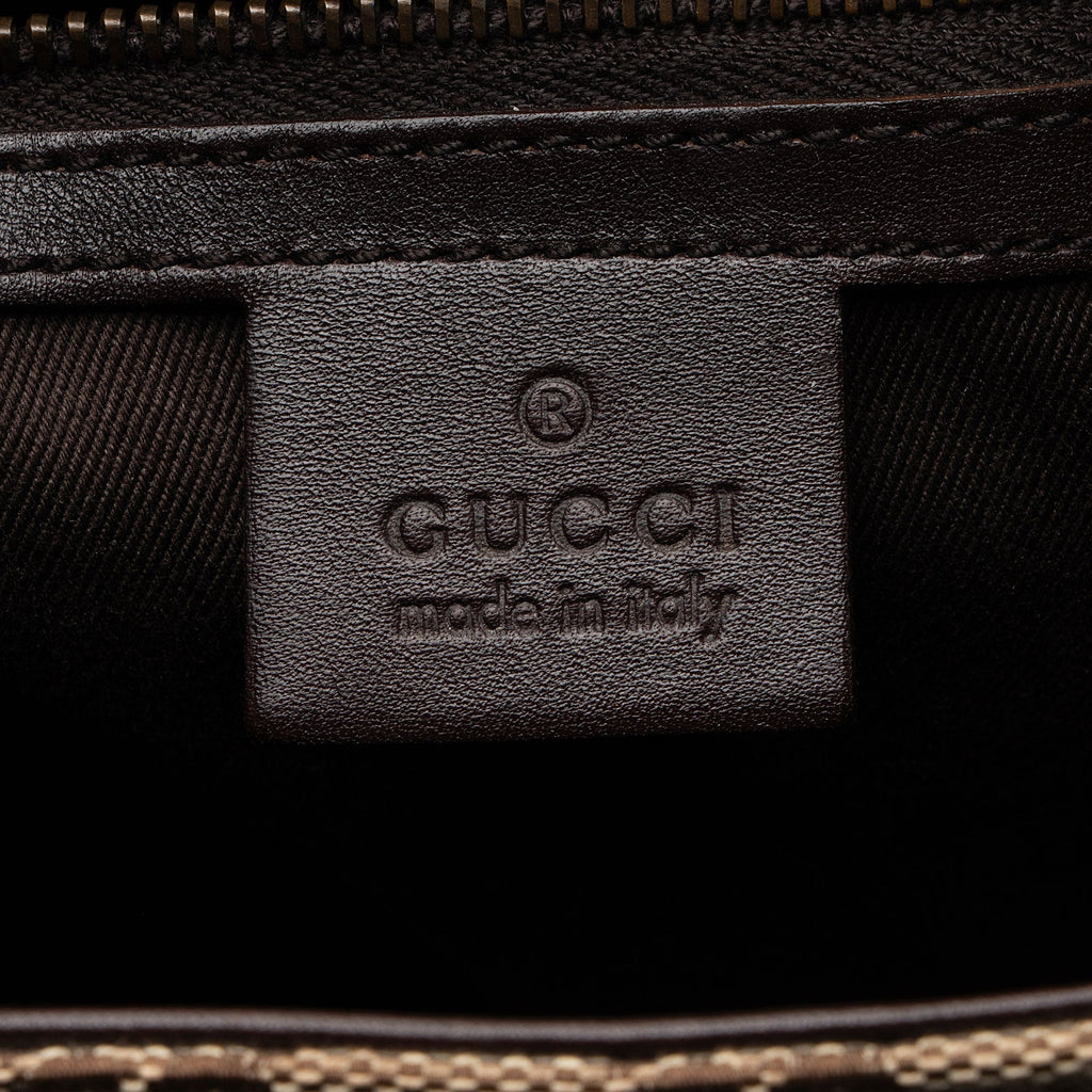 Gucci GG Canvas Belted Tote