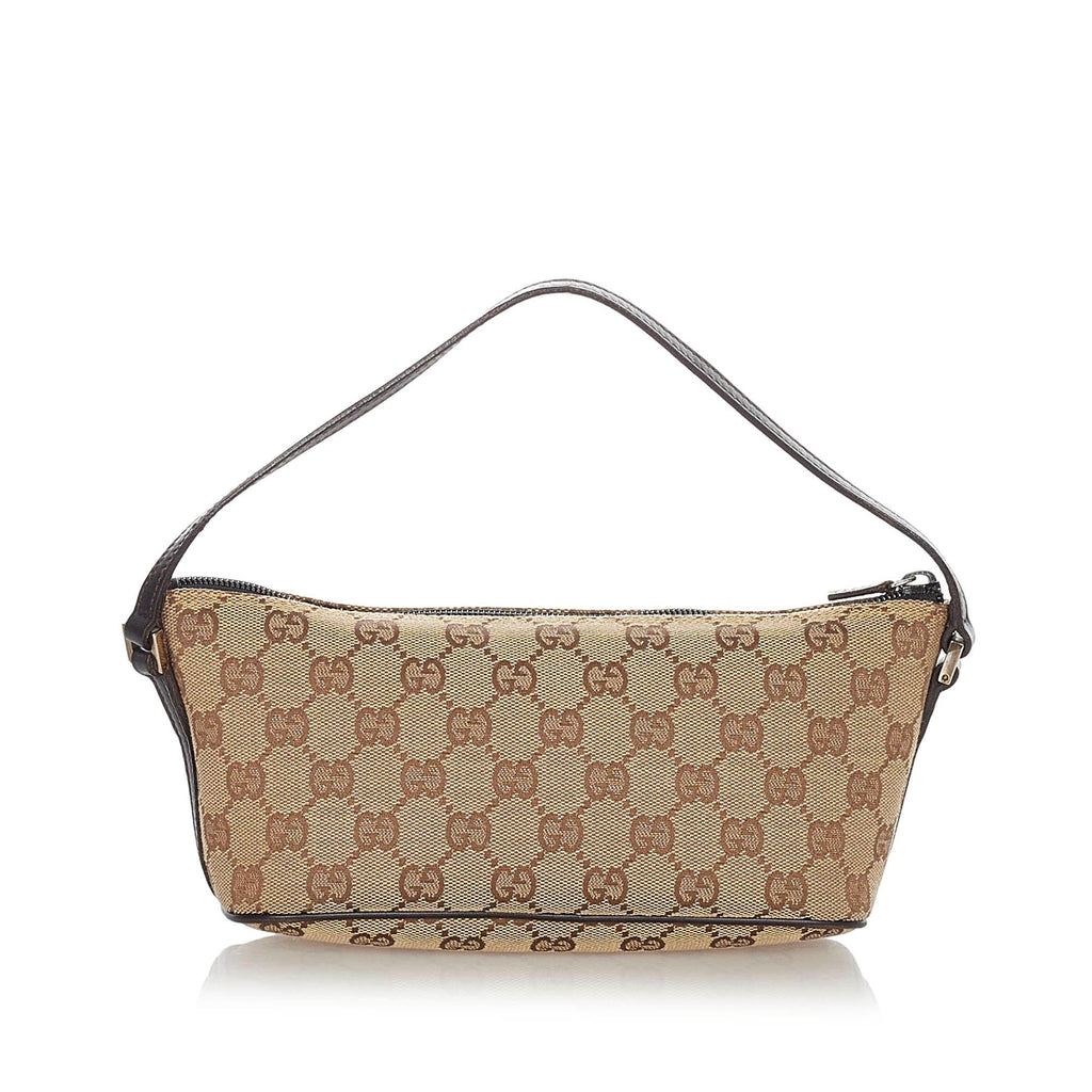 Gucci Gucci Canvas Boat Baguette (SHG-22815)