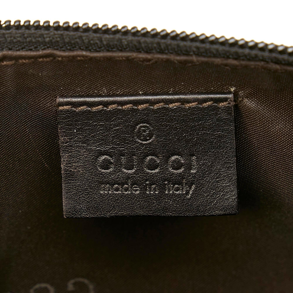 Gucci Gucci Canvas Boat Baguette (SHG-22815)