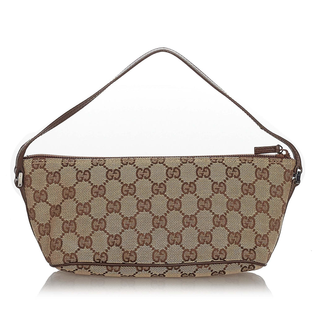 Gucci Gucci Canvas Boat Baguette (SHG-23221)