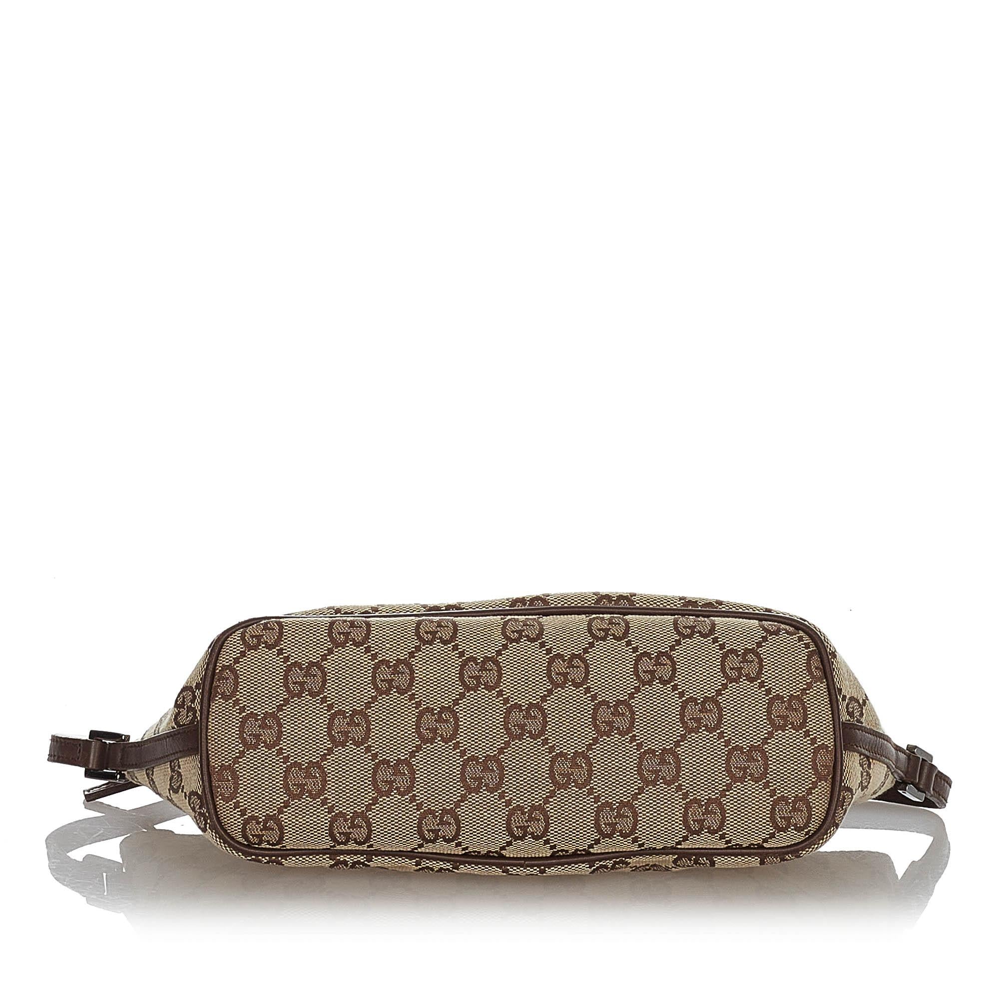 Gucci Gucci Canvas Boat Baguette (SHG-23221)