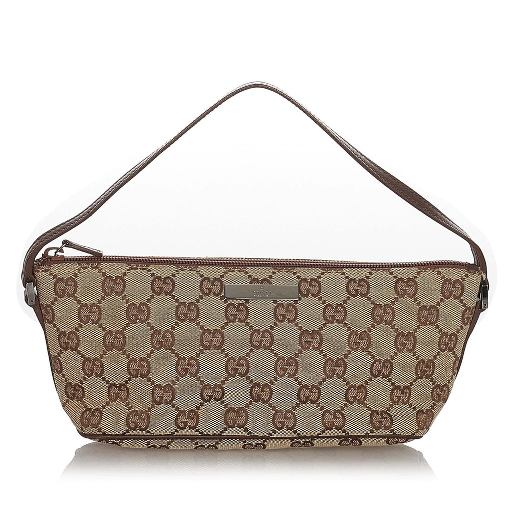 Gucci Gucci Canvas Boat Baguette (SHG-23221)