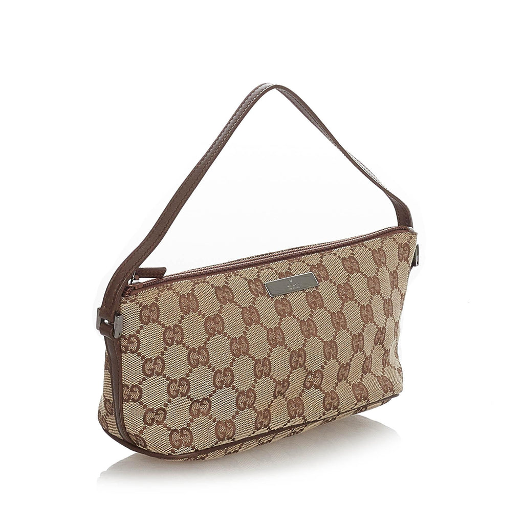 Gucci Gucci Canvas Boat Baguette (SHG-23221)