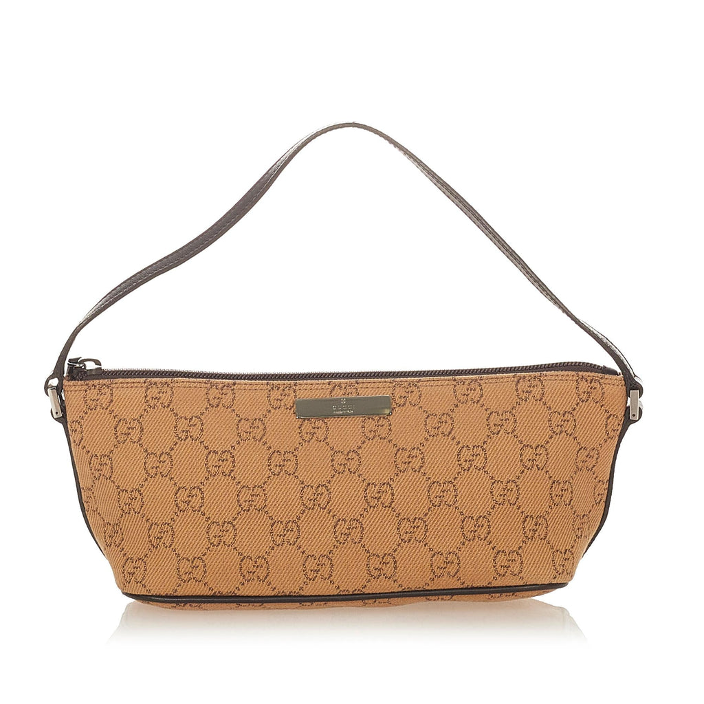 Gucci Gucci Canvas Boat Baguette (SHG-24580)