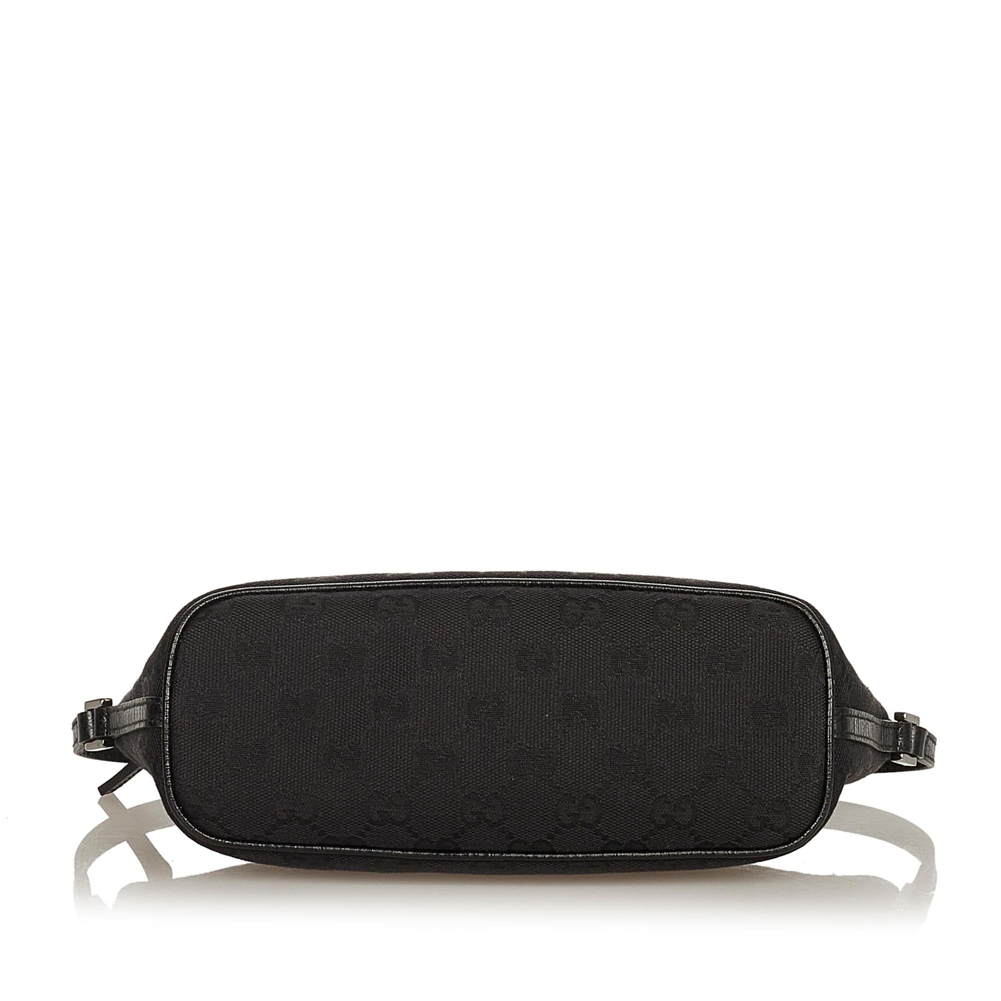 Gucci Gucci Canvas Boat Baguette (SHG-25156)