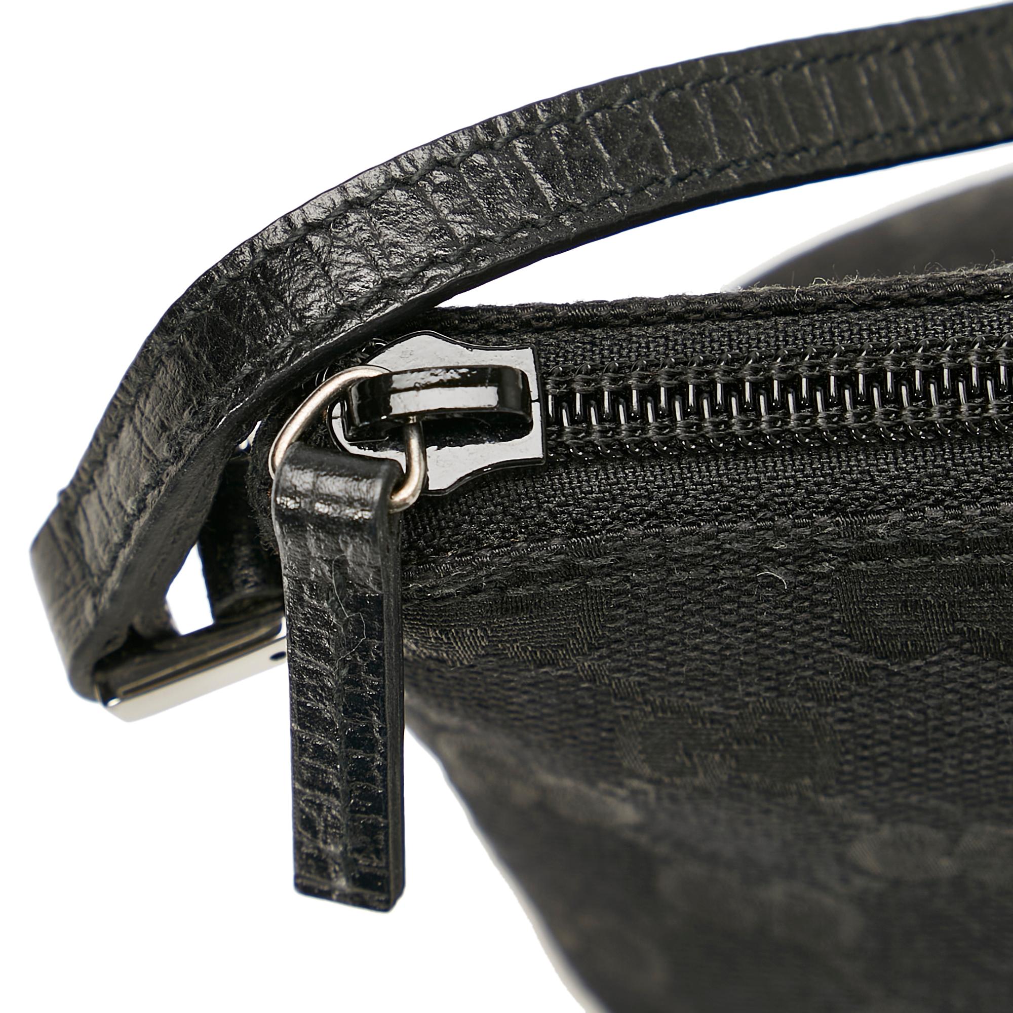 Gucci Gucci Canvas Boat Baguette (SHG-25156)