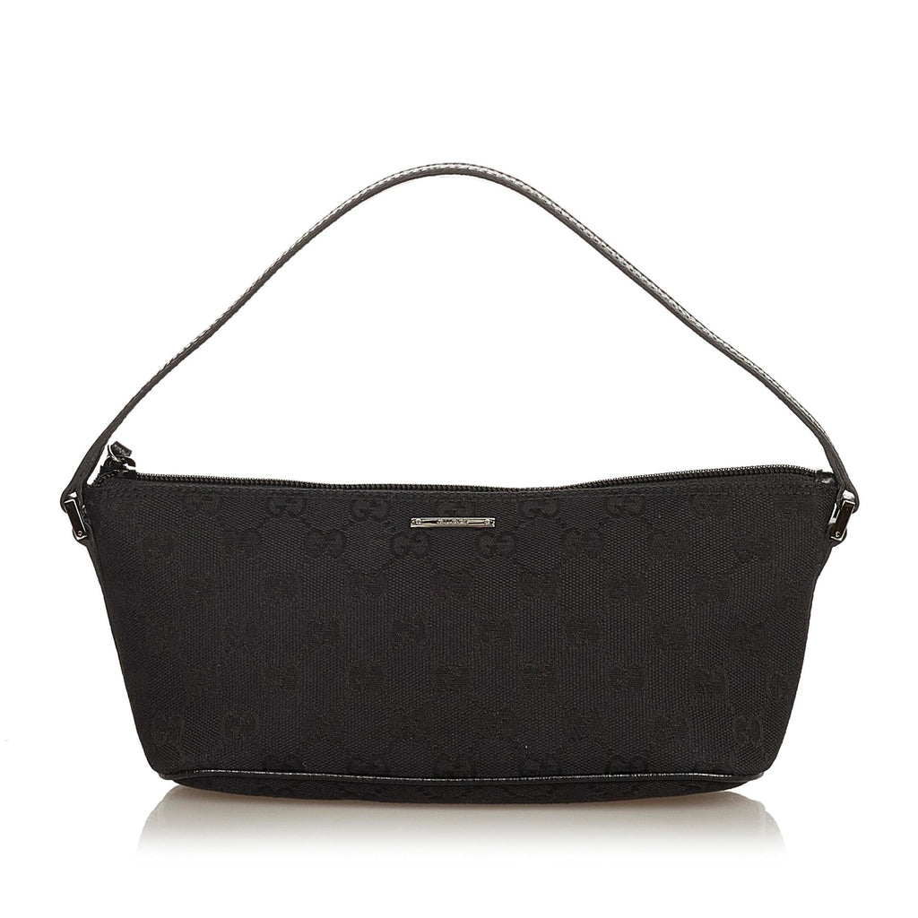 Gucci Gucci Canvas Boat Baguette (SHG-25156)
