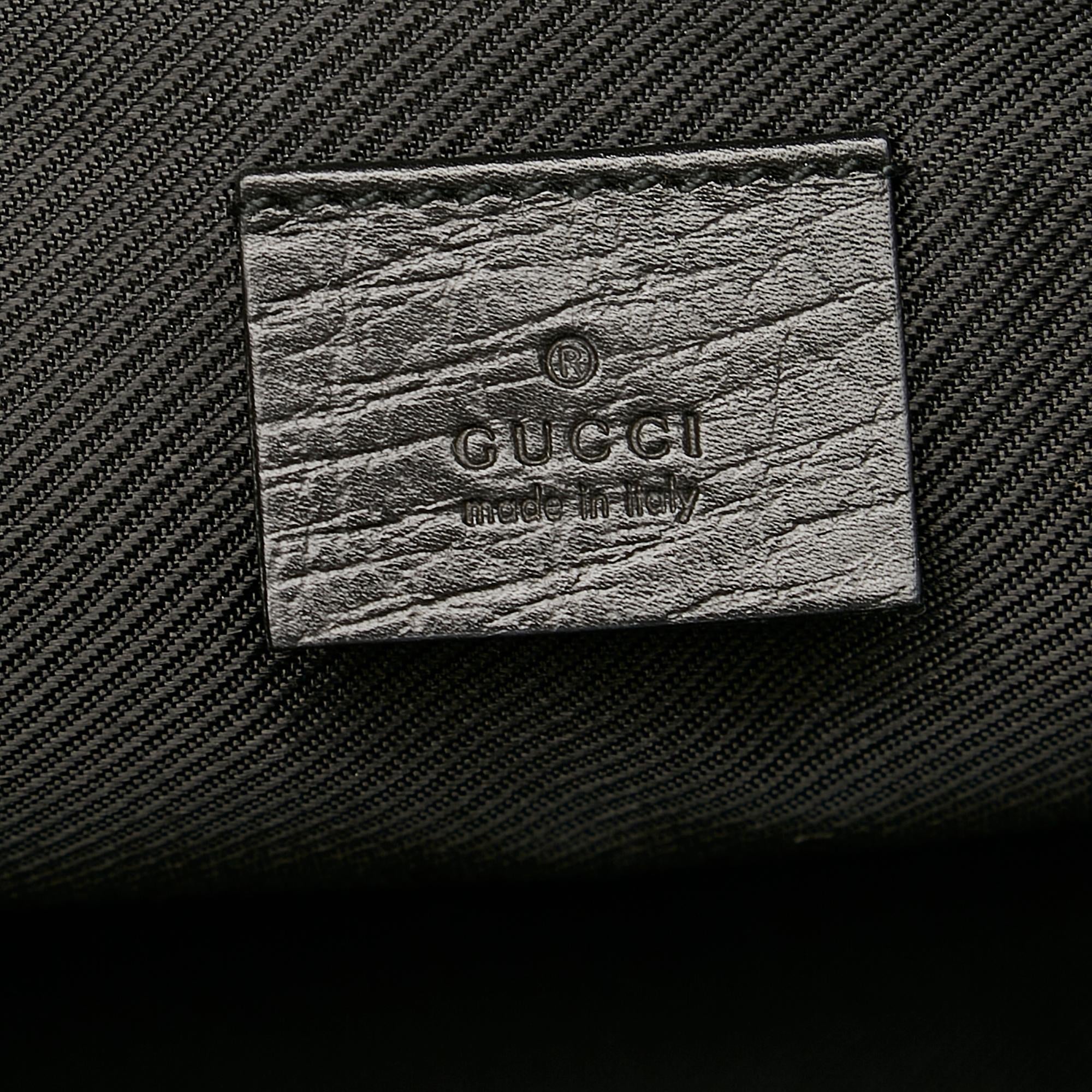 Gucci Gucci Canvas Boat Baguette (SHG-25156)