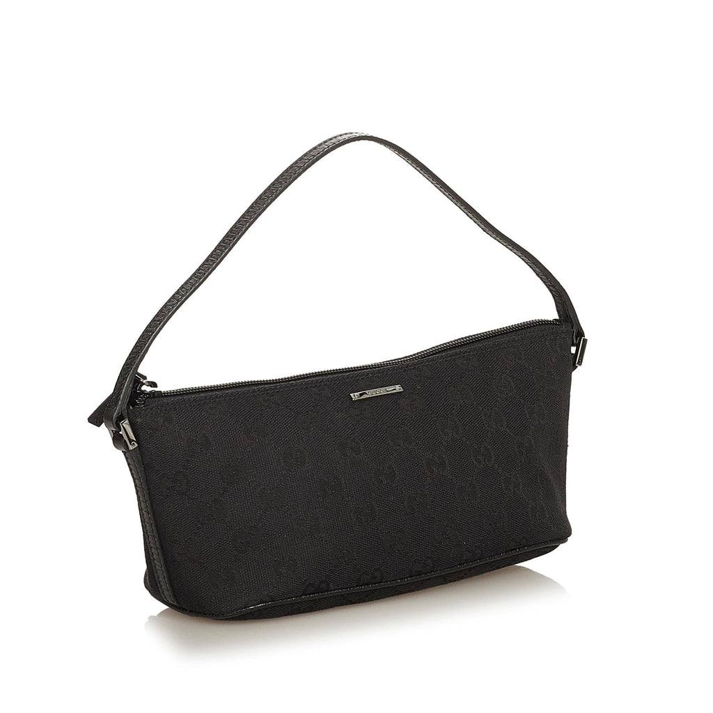 Gucci Gucci Canvas Boat Baguette (SHG-25156)
