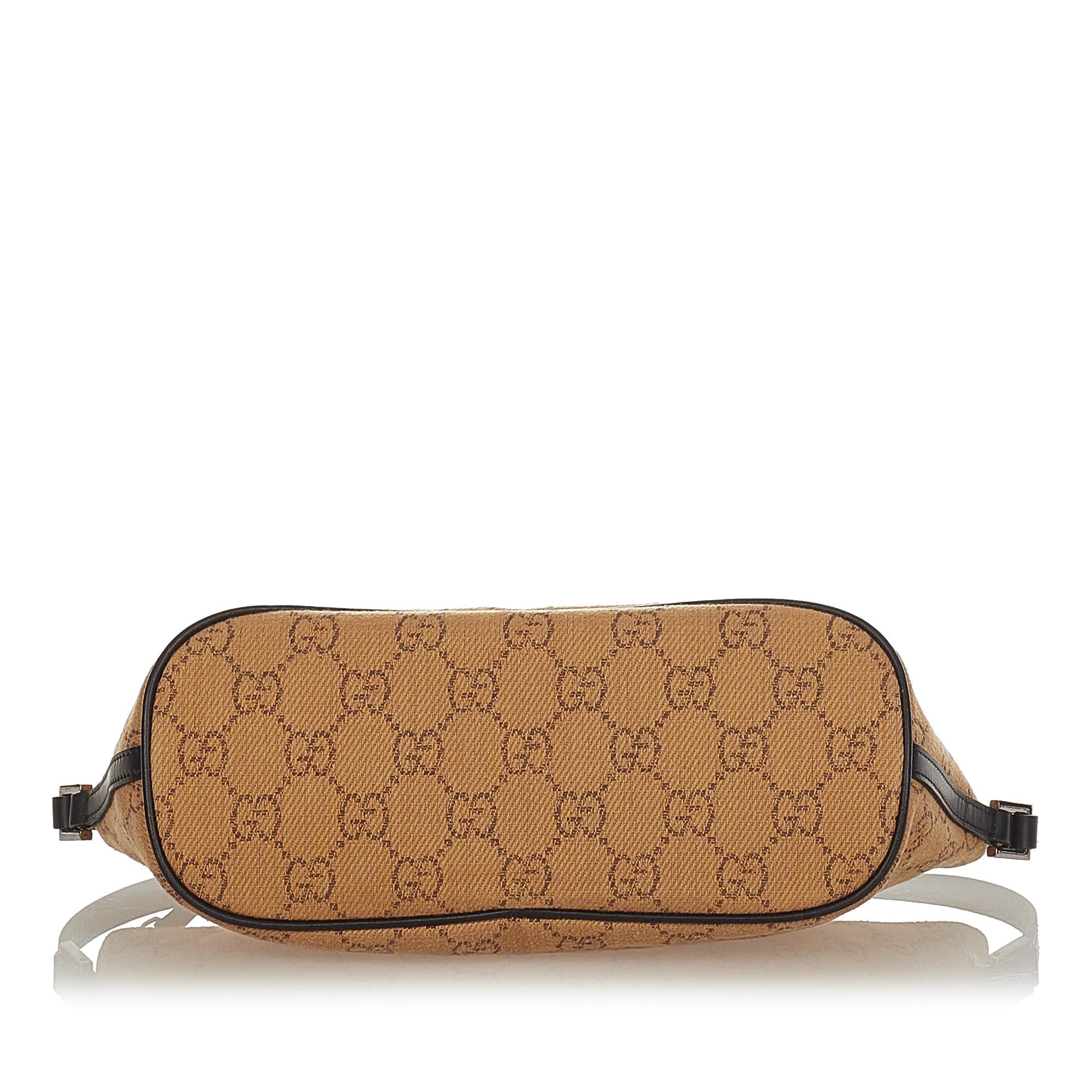 Gucci Gucci Canvas Boat Baguette (SHG-25344)