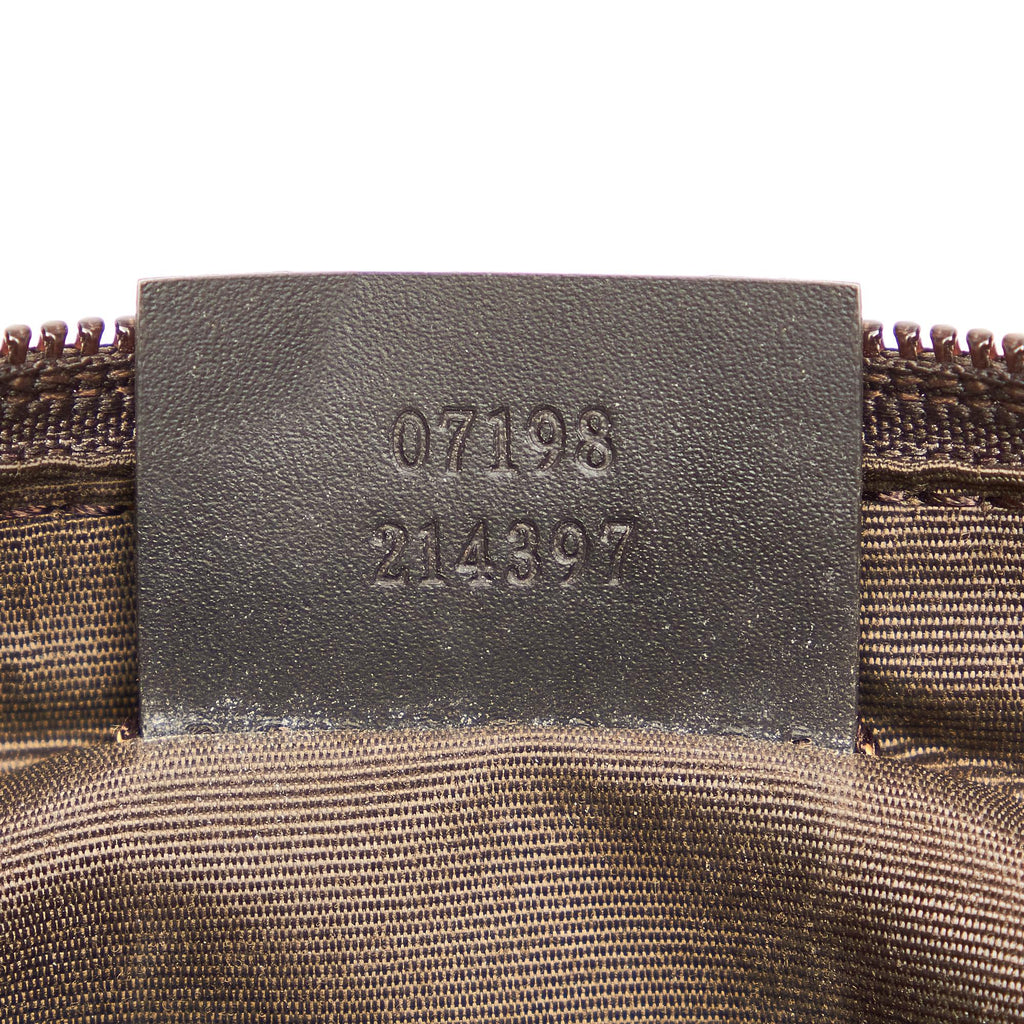 Gucci Gucci Canvas Boat Baguette (SHG-25344)