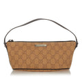 Gucci Gucci Canvas Boat Baguette (SHG-25344)