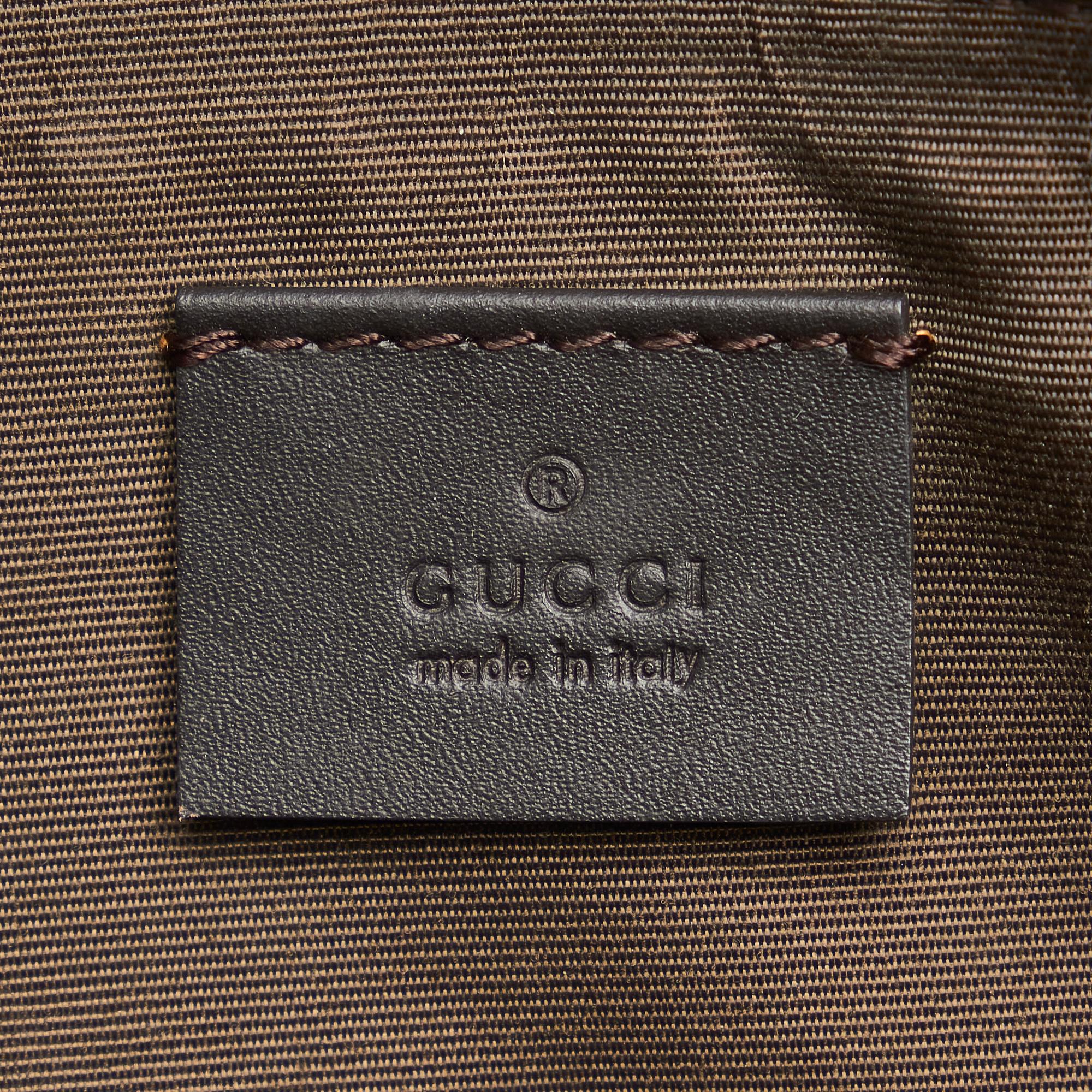 Gucci Gucci Canvas Boat Baguette (SHG-25344)