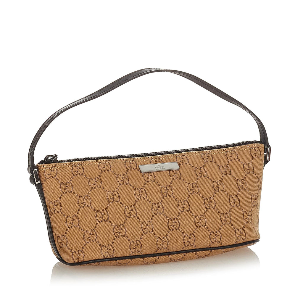 Gucci Gucci Canvas Boat Baguette (SHG-25344)