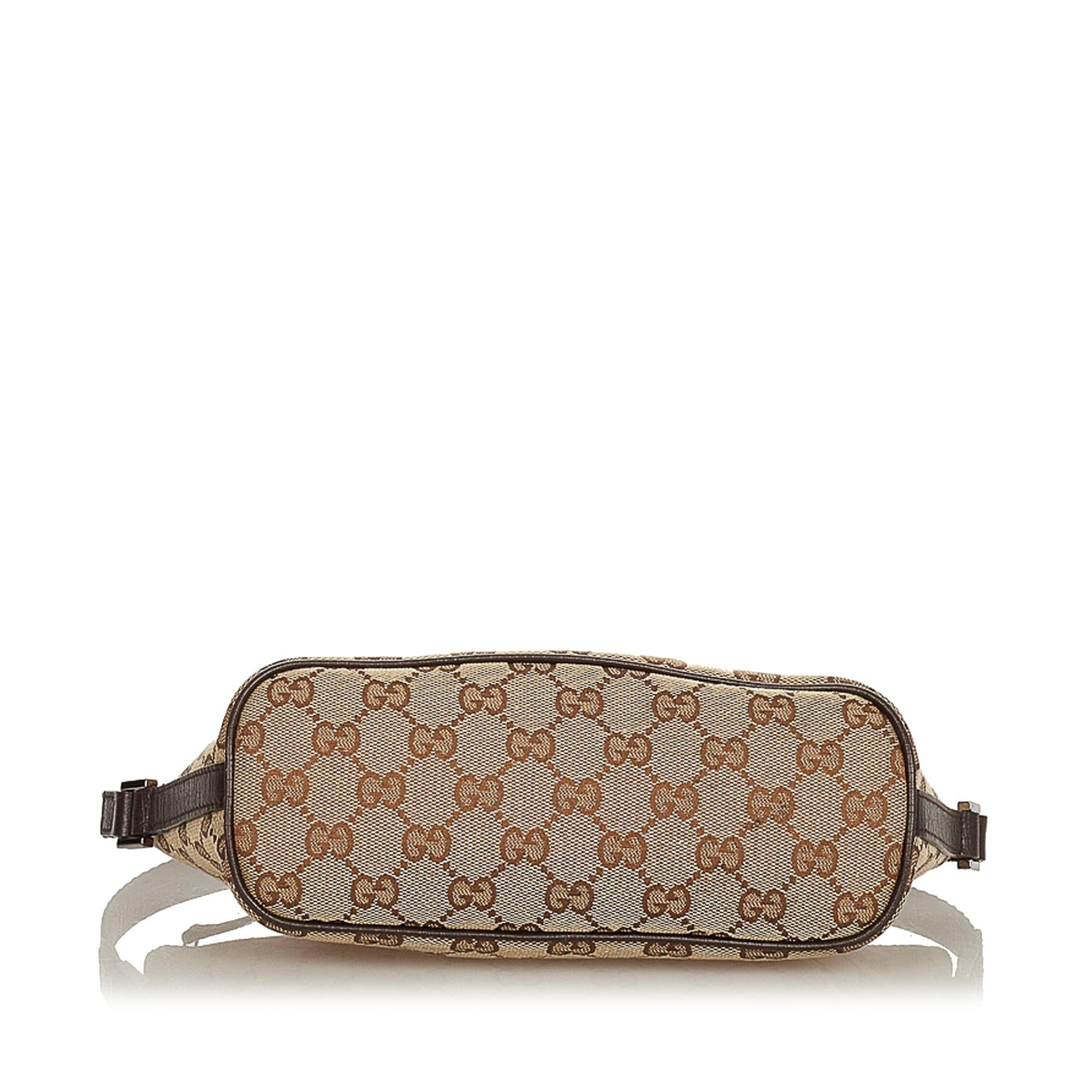Gucci Gucci Canvas Boat Baguette (SHG-26182)