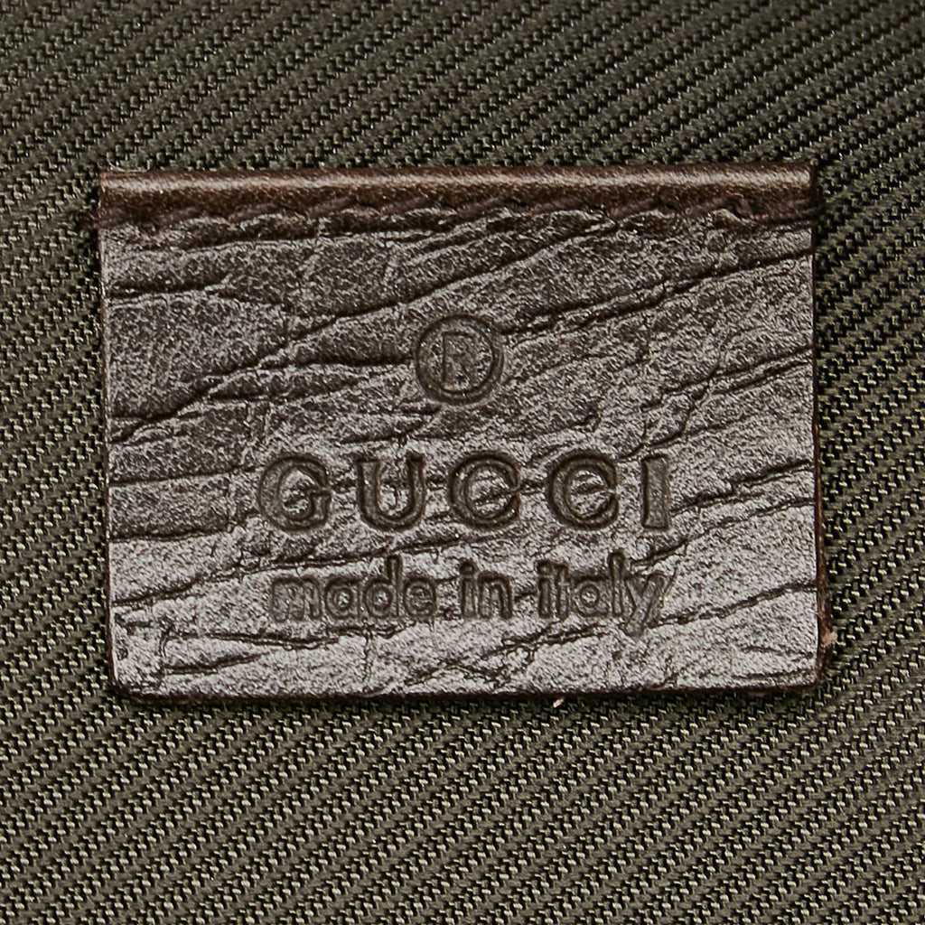 Gucci Gucci Canvas Boat Baguette (SHG-26182)