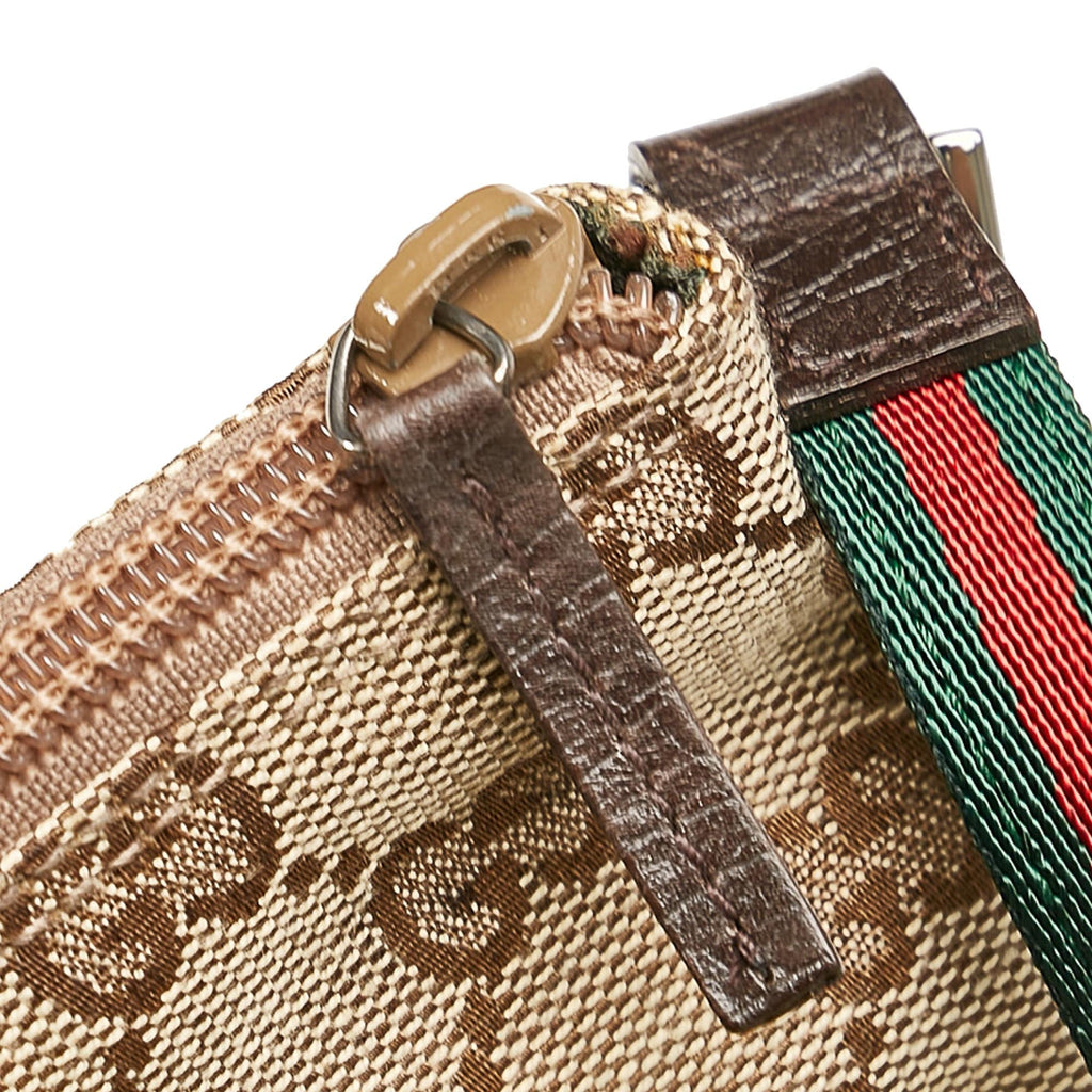 Gucci Gucci Canvas Boat Baguette (SHG-26182)